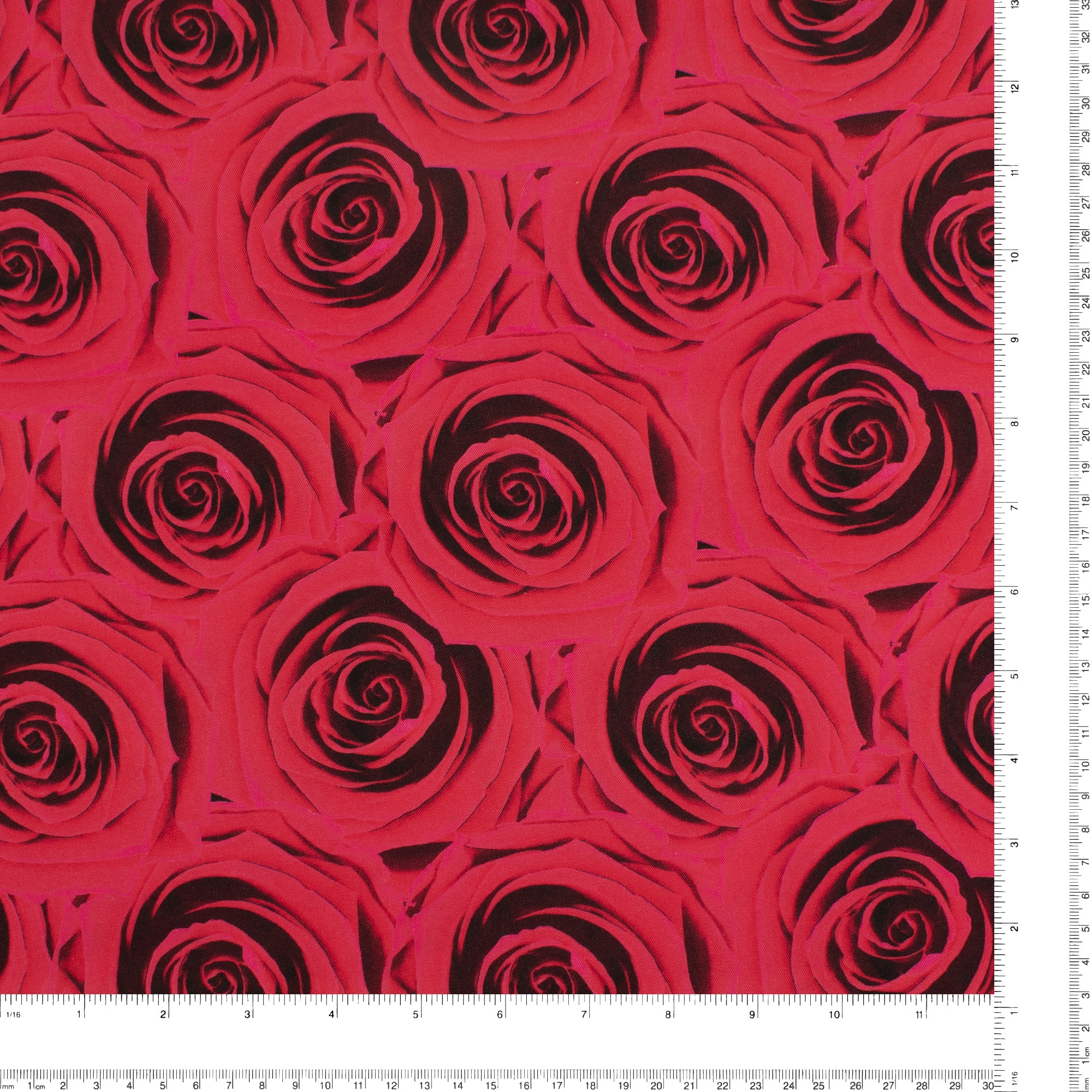 Printed Rayon Twill - SABRINA - 004 - Pink - Image 3