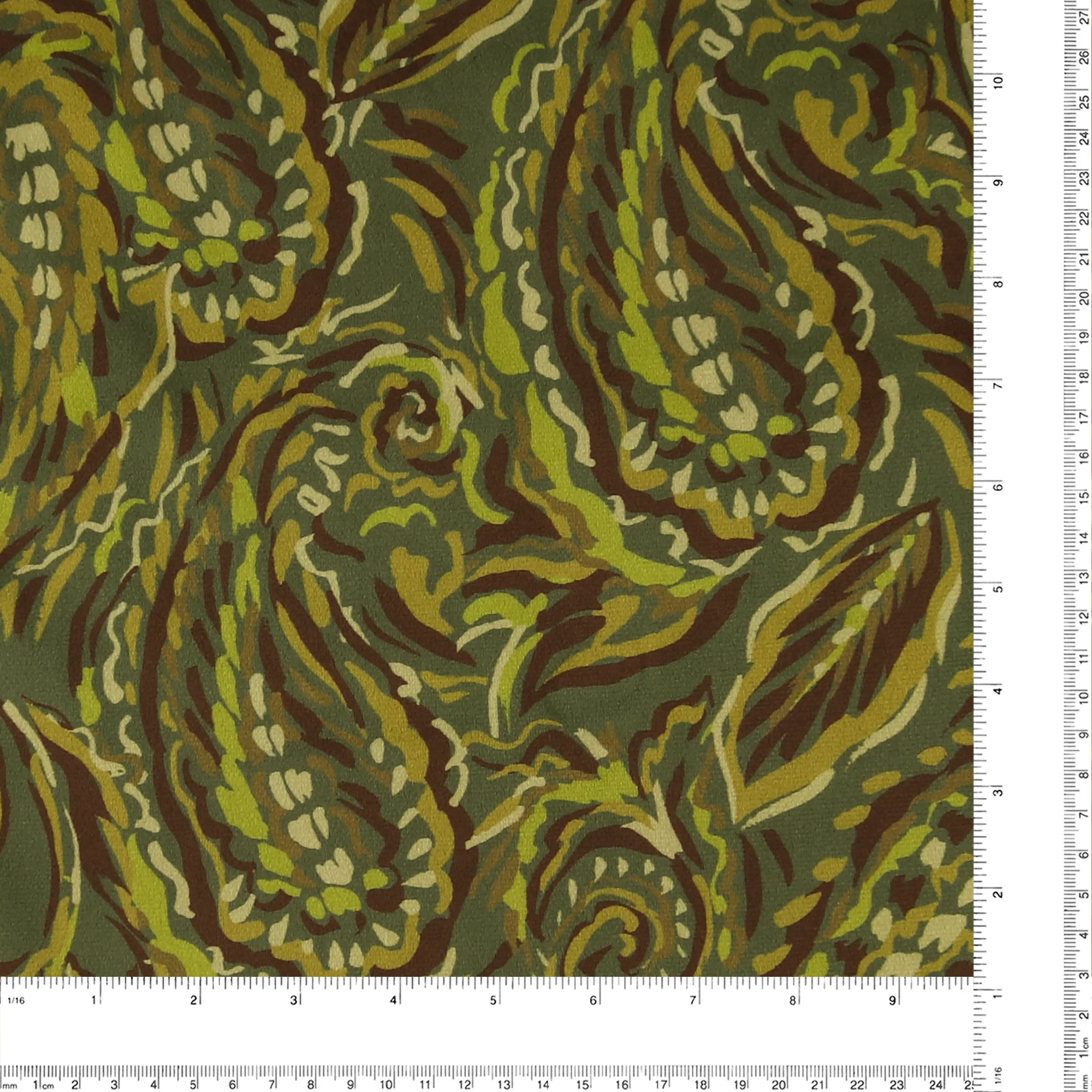 Printed Velvet - LOUELLA - 020 - Green - Image 3