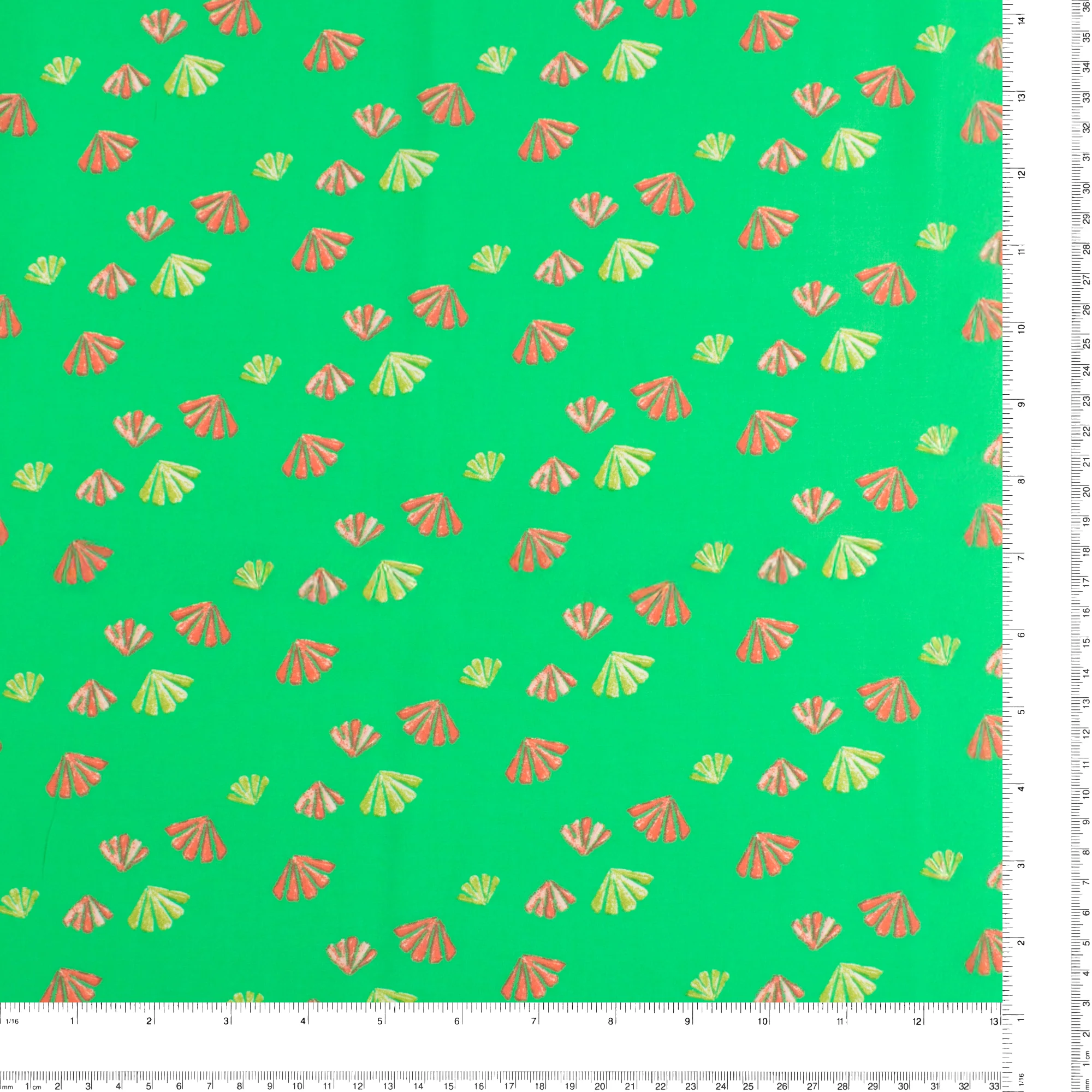 Printed Viscose - ALESSIA - 013 - Green - Image 3