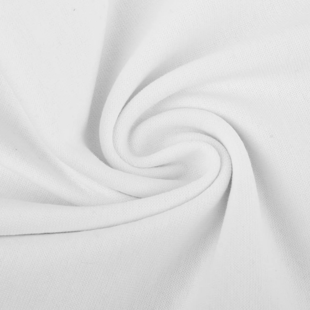 RECYCLED Ribbing - White - Image 2
