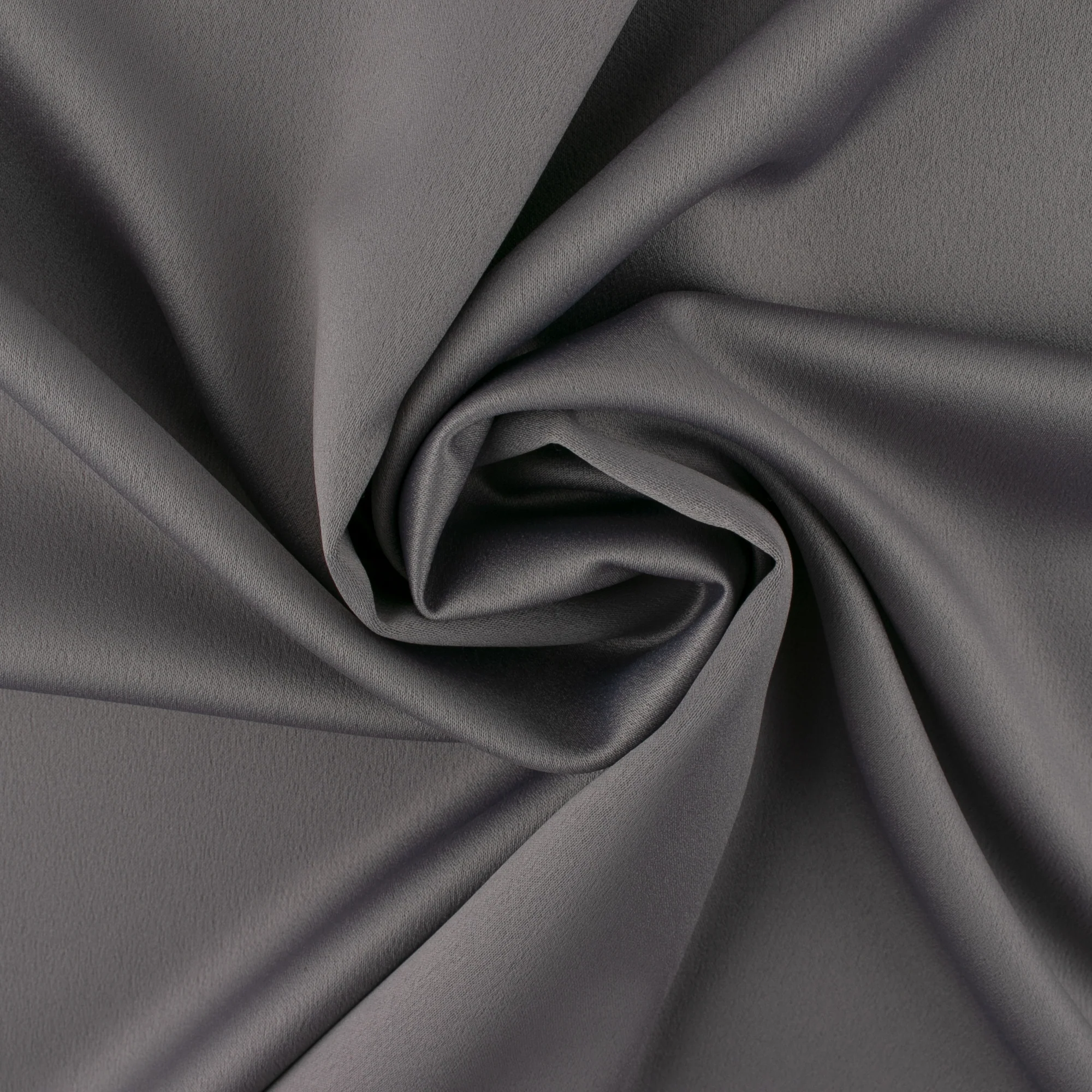 Satin crepe - CHANTILLY - Pewter - Image 2
