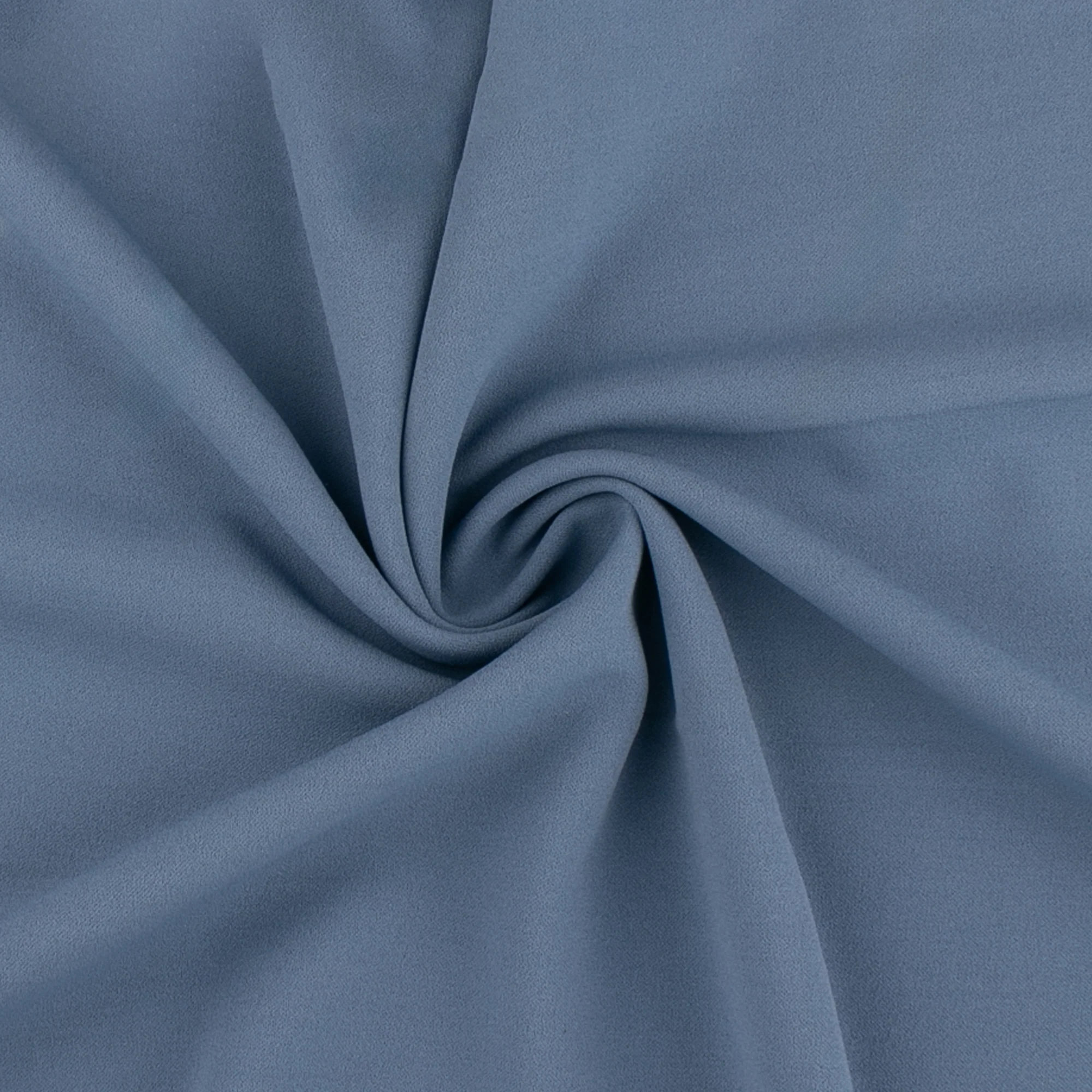 Scuba Crepe Bonded to Jersey - Blue - Image 2