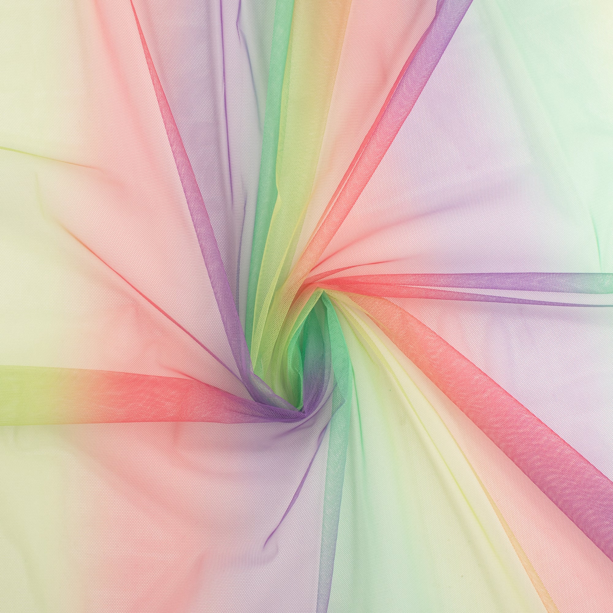 Shiny Tulle - RAINBOW - Pastel - Image 2