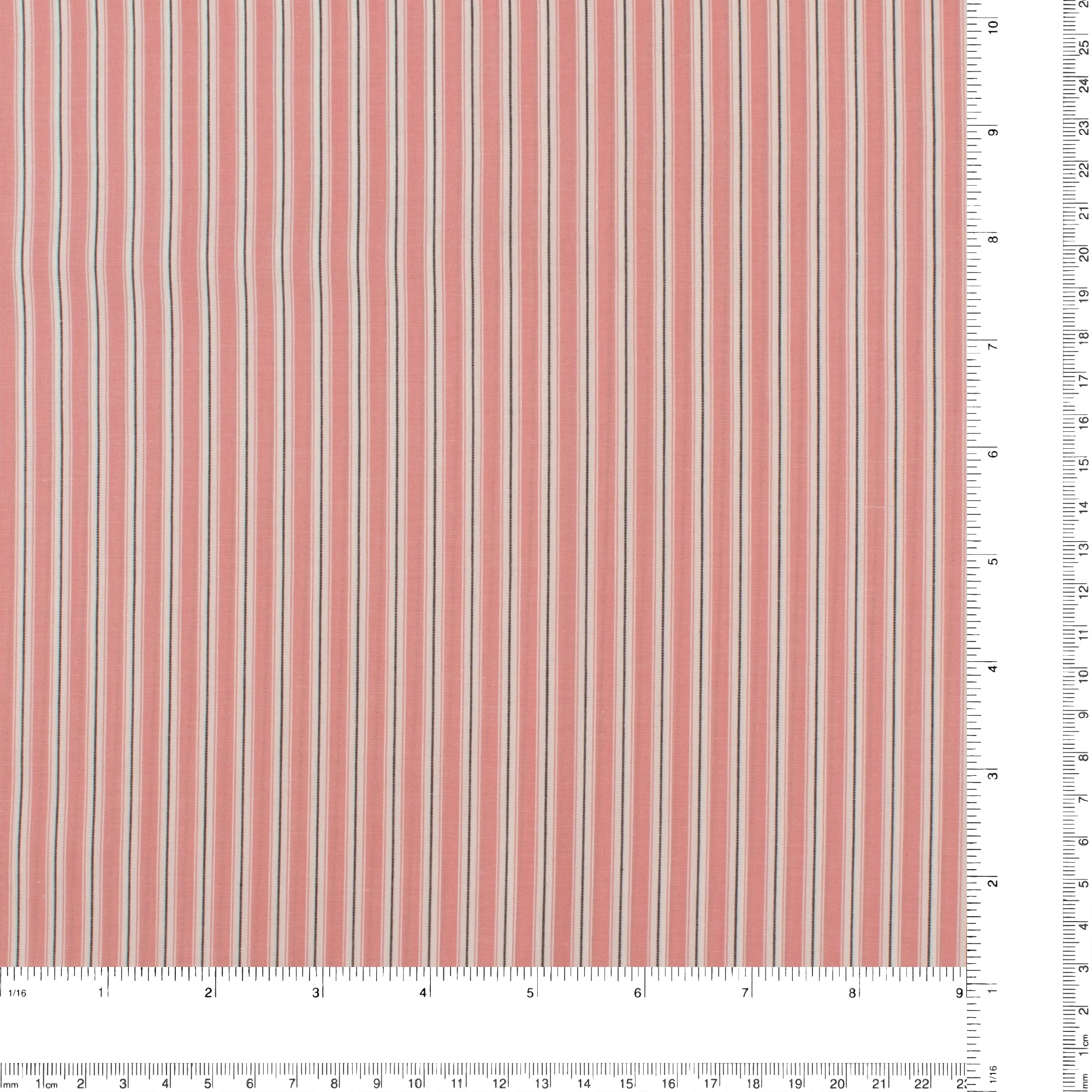 Shirting Stripe - MUSKOKA - 001 - Light Pink - Image 3