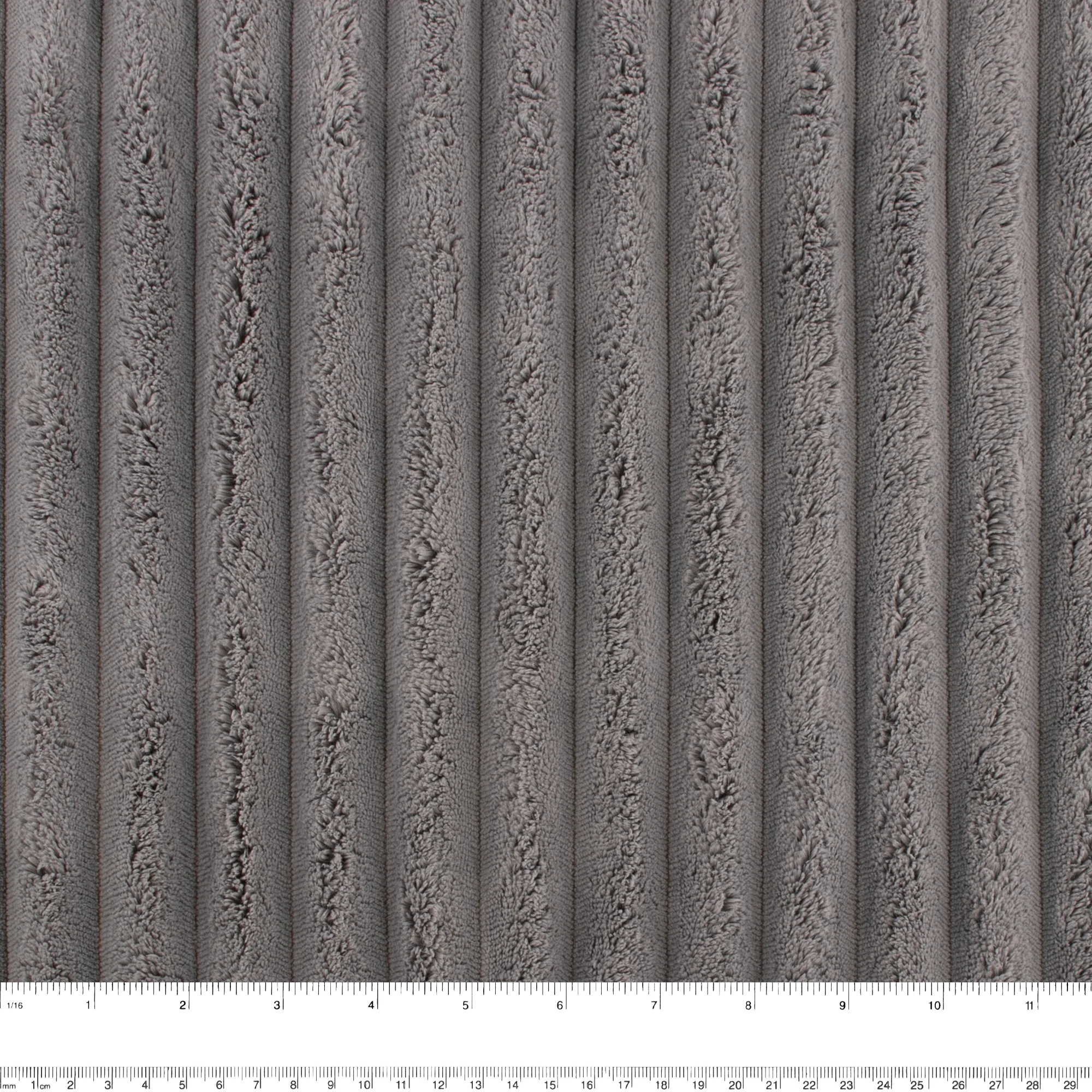 Solid Corded Chenille - Light grey - Image 3