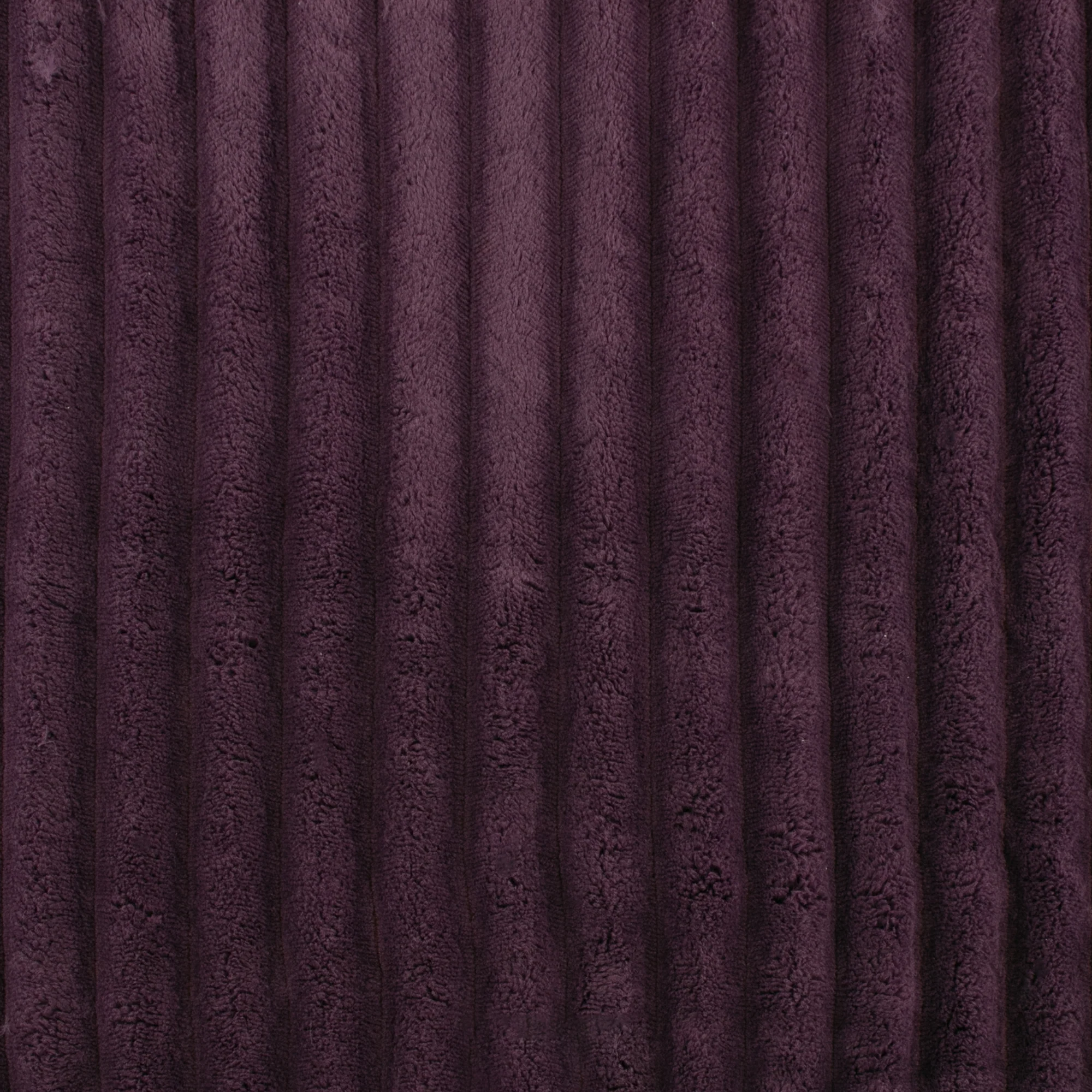 Solid Corded Chenille - Plum