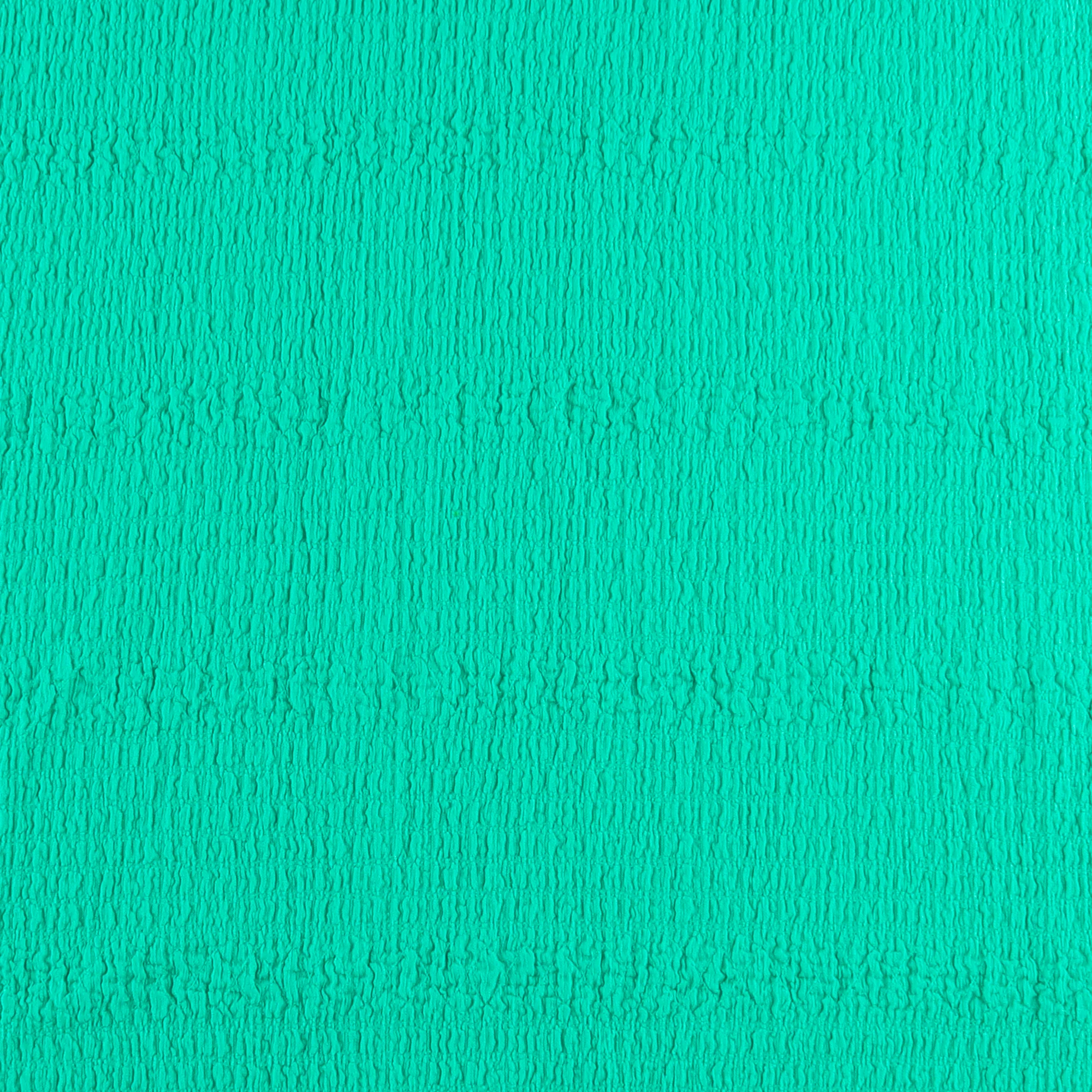 Solid crinkled Polyester - CHANTAL - 015 - Aqua