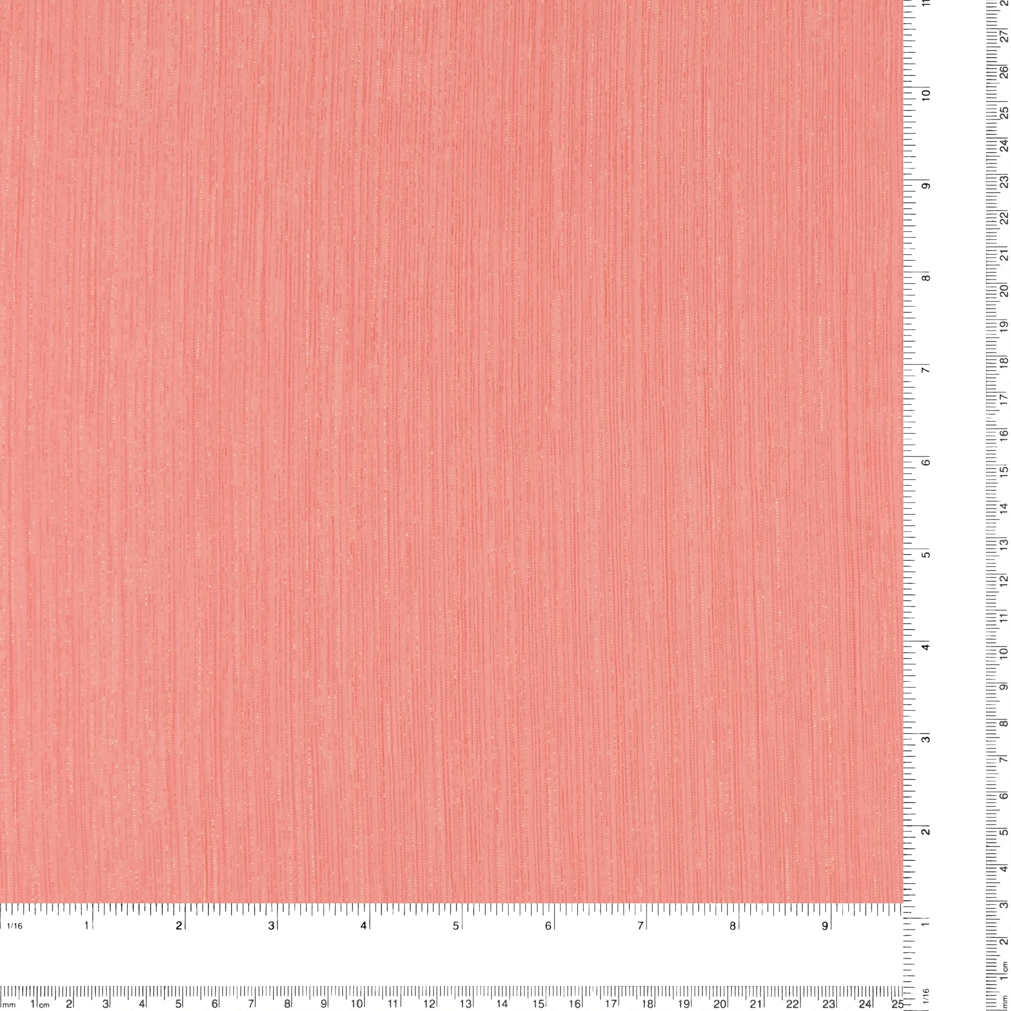 Solid Metallic Chiffon - LAST DANCE - 002 - Coral - Image 3