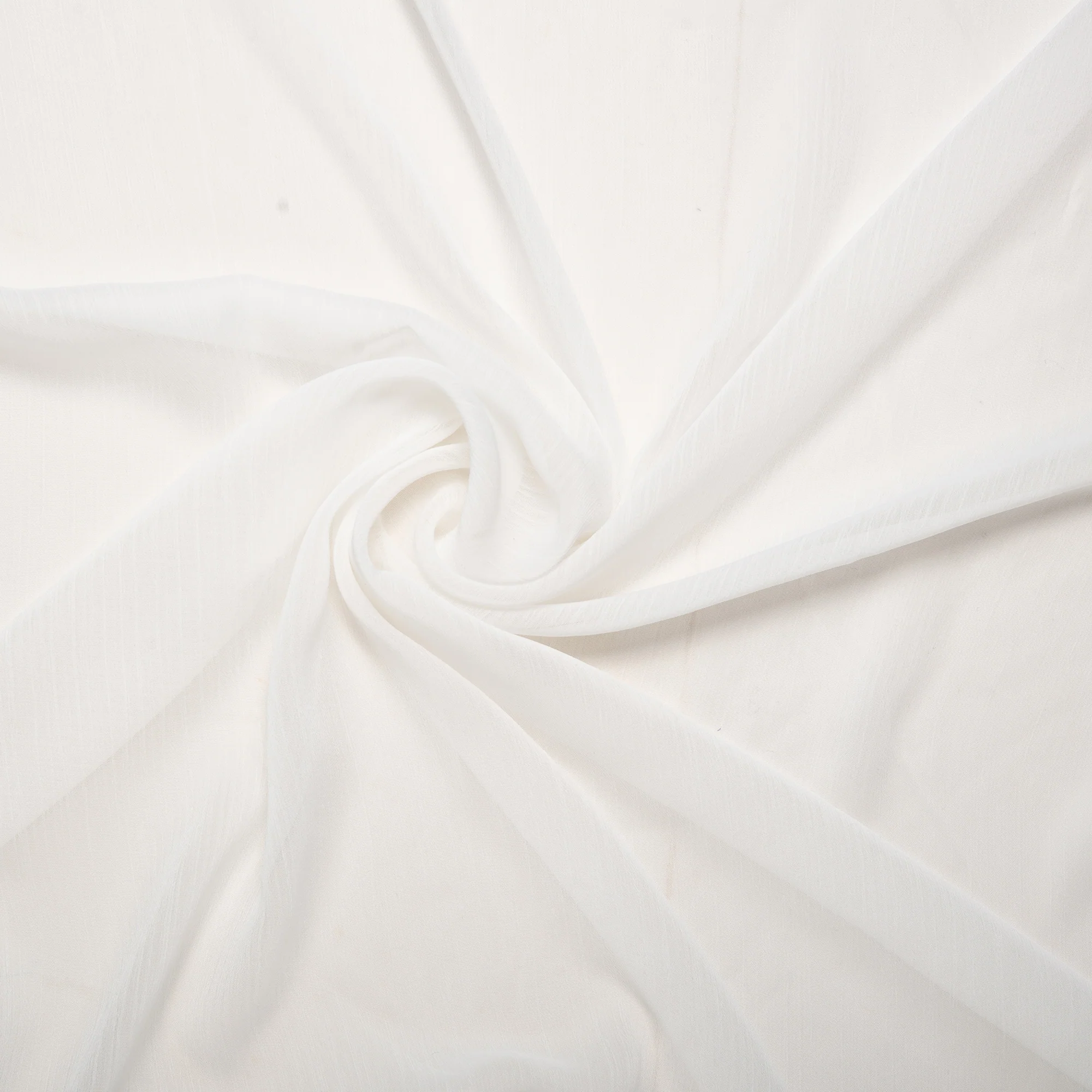 Solid Polyester - OLIVIA - Cream - Image 2