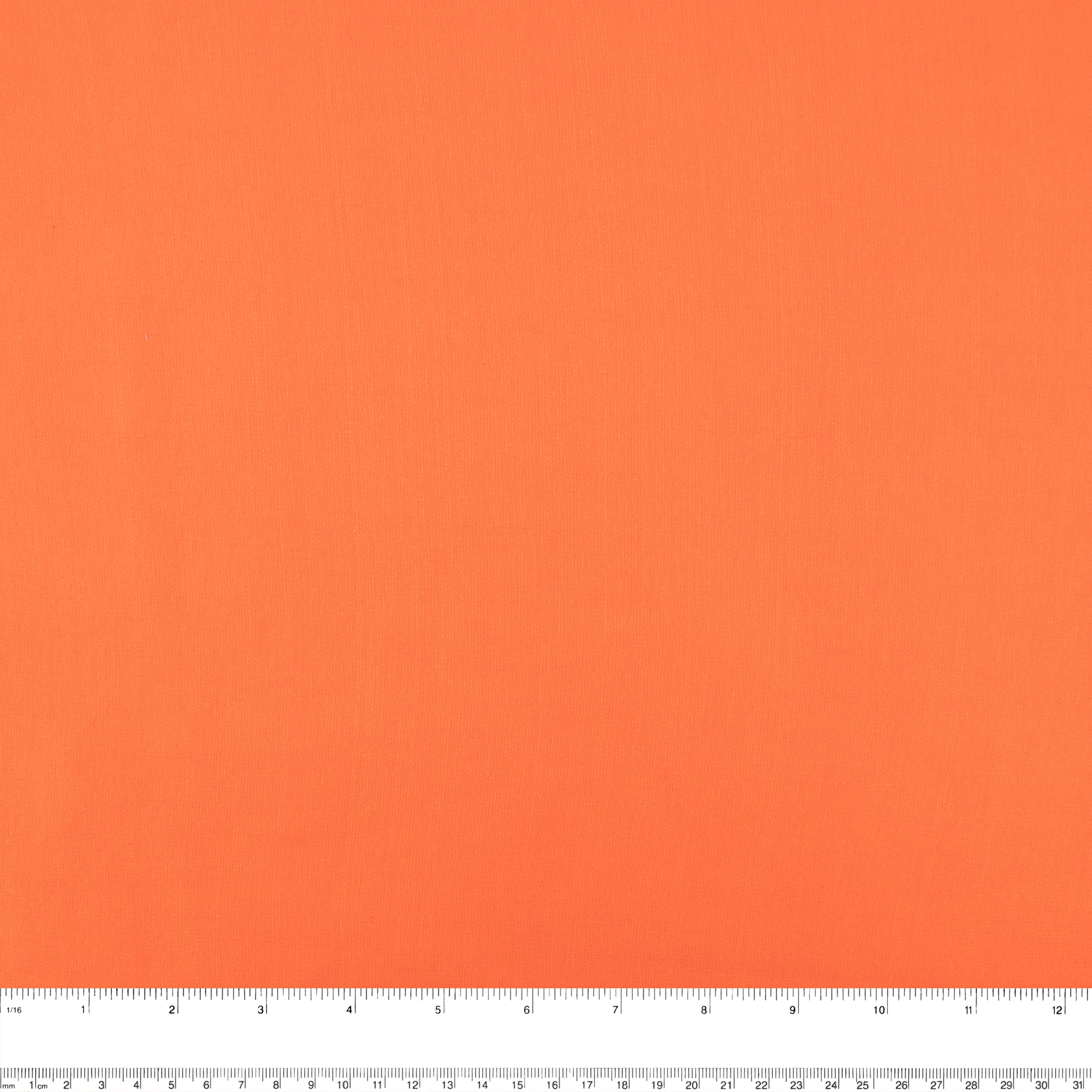 Solid polyester rayon - ANNA - Orange - Image 3