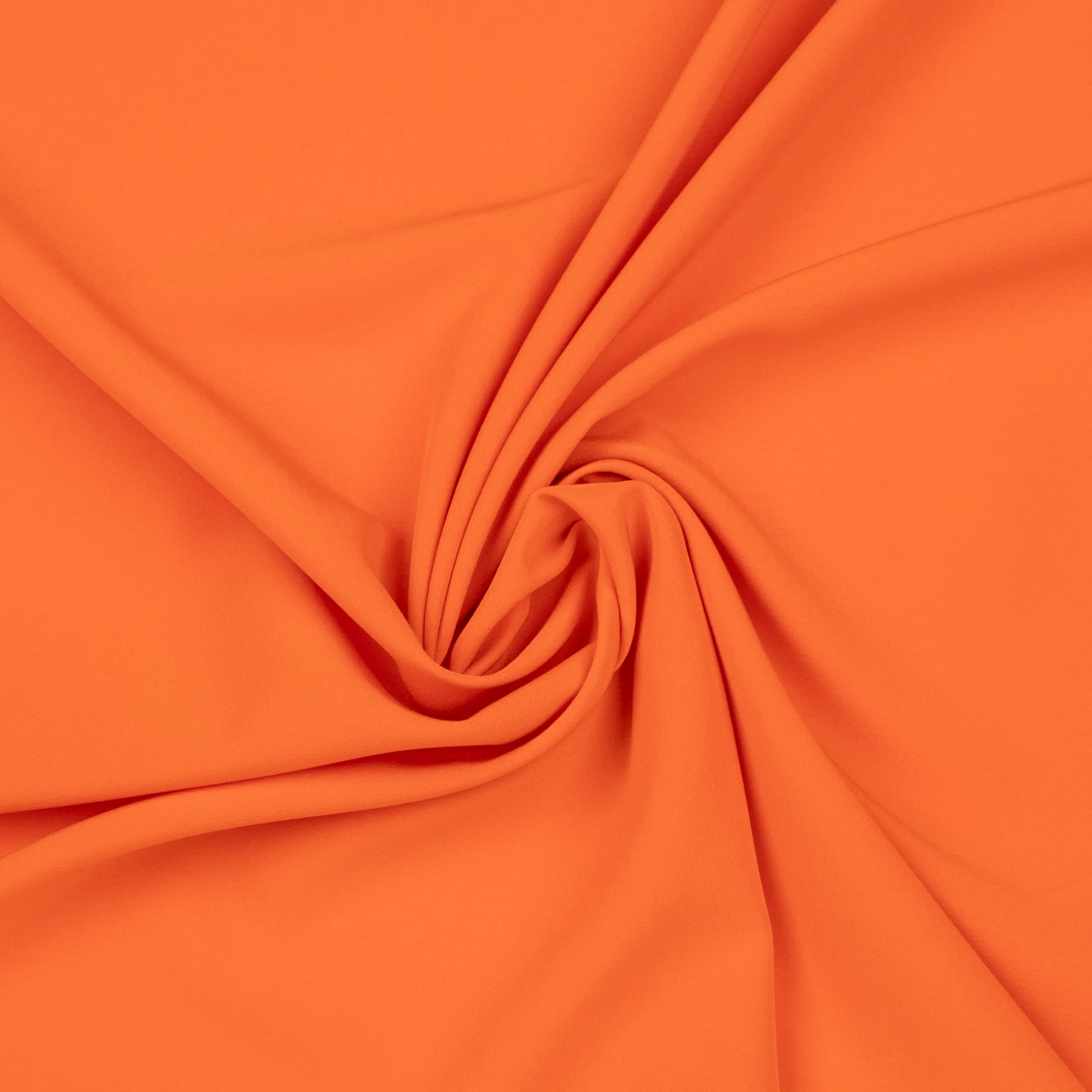 Solid Polyester - SOPHIE - 005 - Tangerine - Image 2