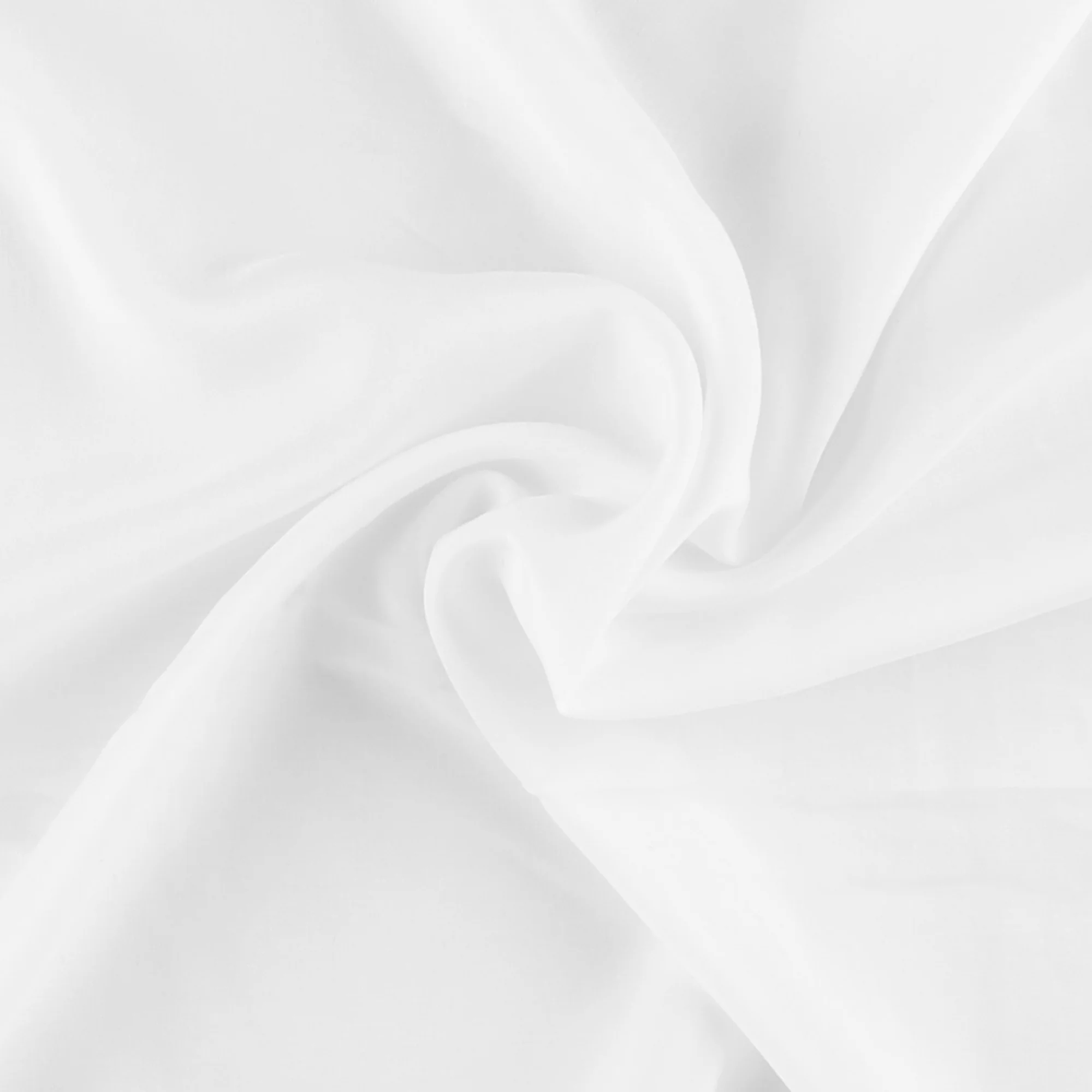 Solid Rayon Voile - DESIREE - 008 - White - Image 2