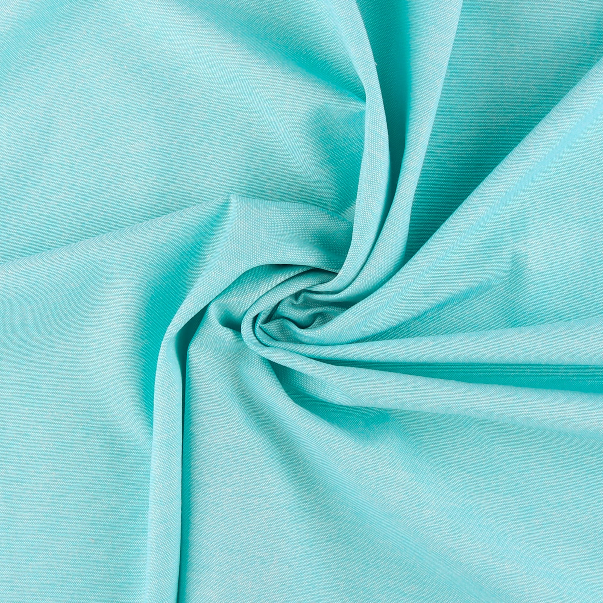 Solid Shirting - RAINBOW - 005 - Aqua - Image 2