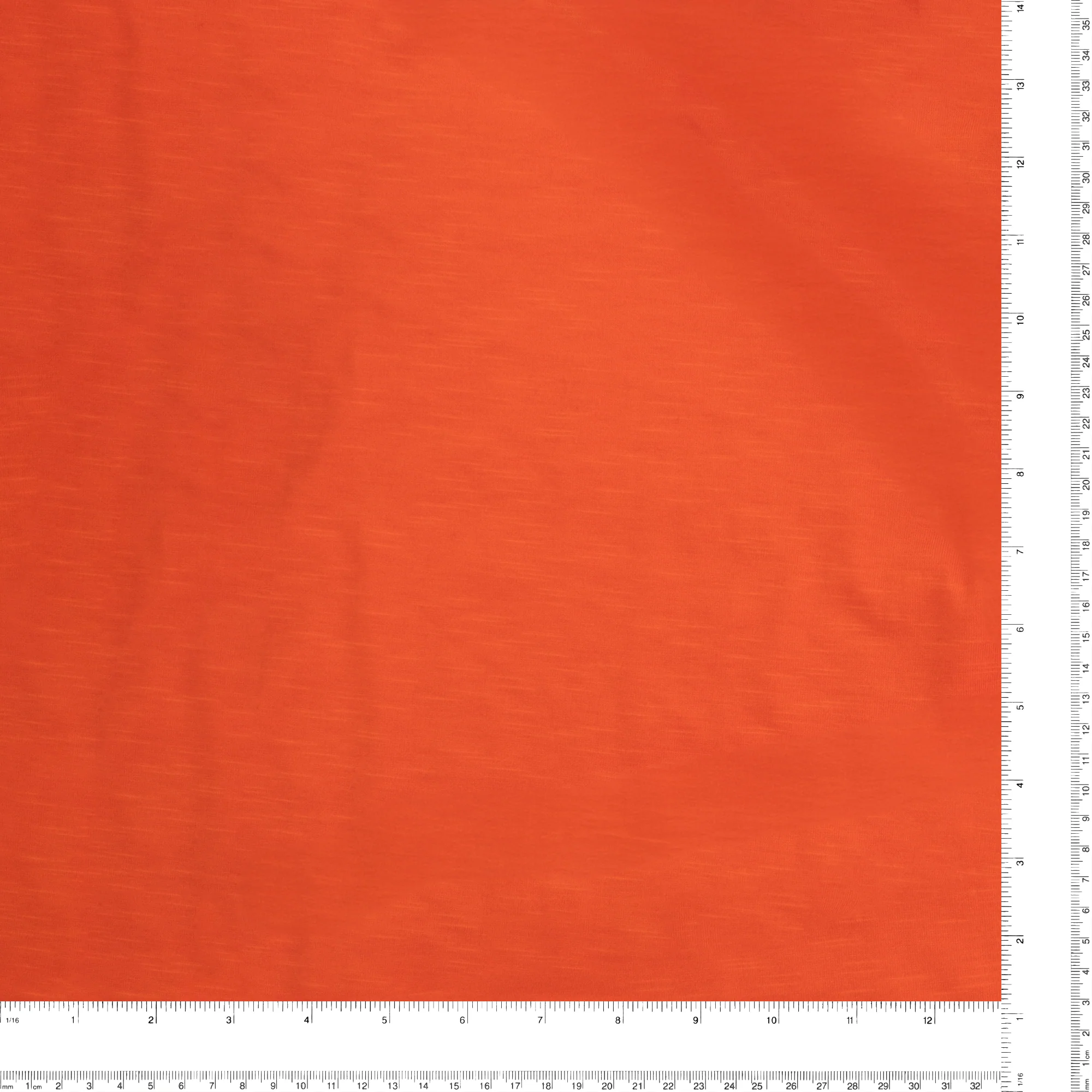 Solid Slub Knit - MATILDA - 006 - Tangerine - Image 3