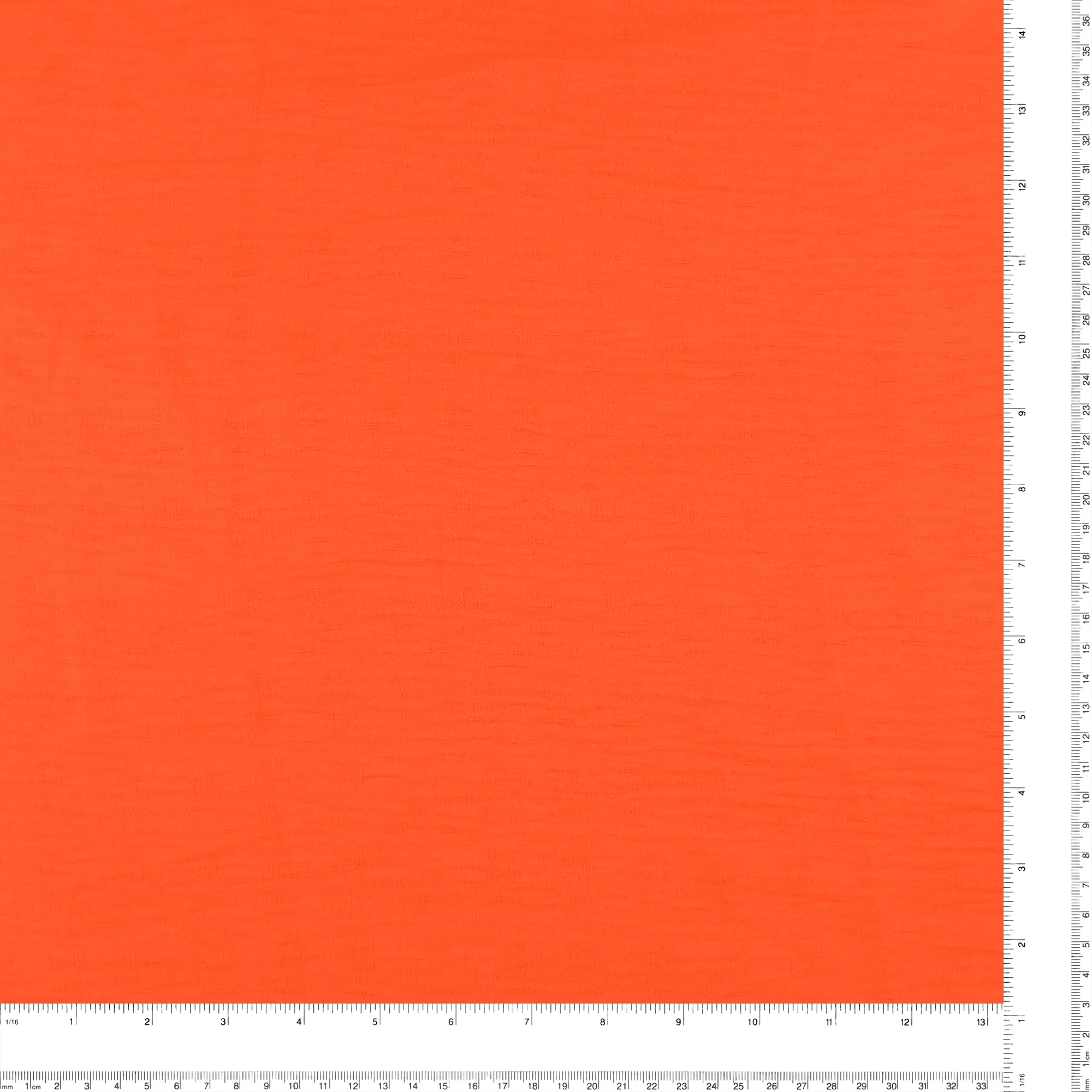 Solid Slub Polyester - MARISA - Orange - Image 3