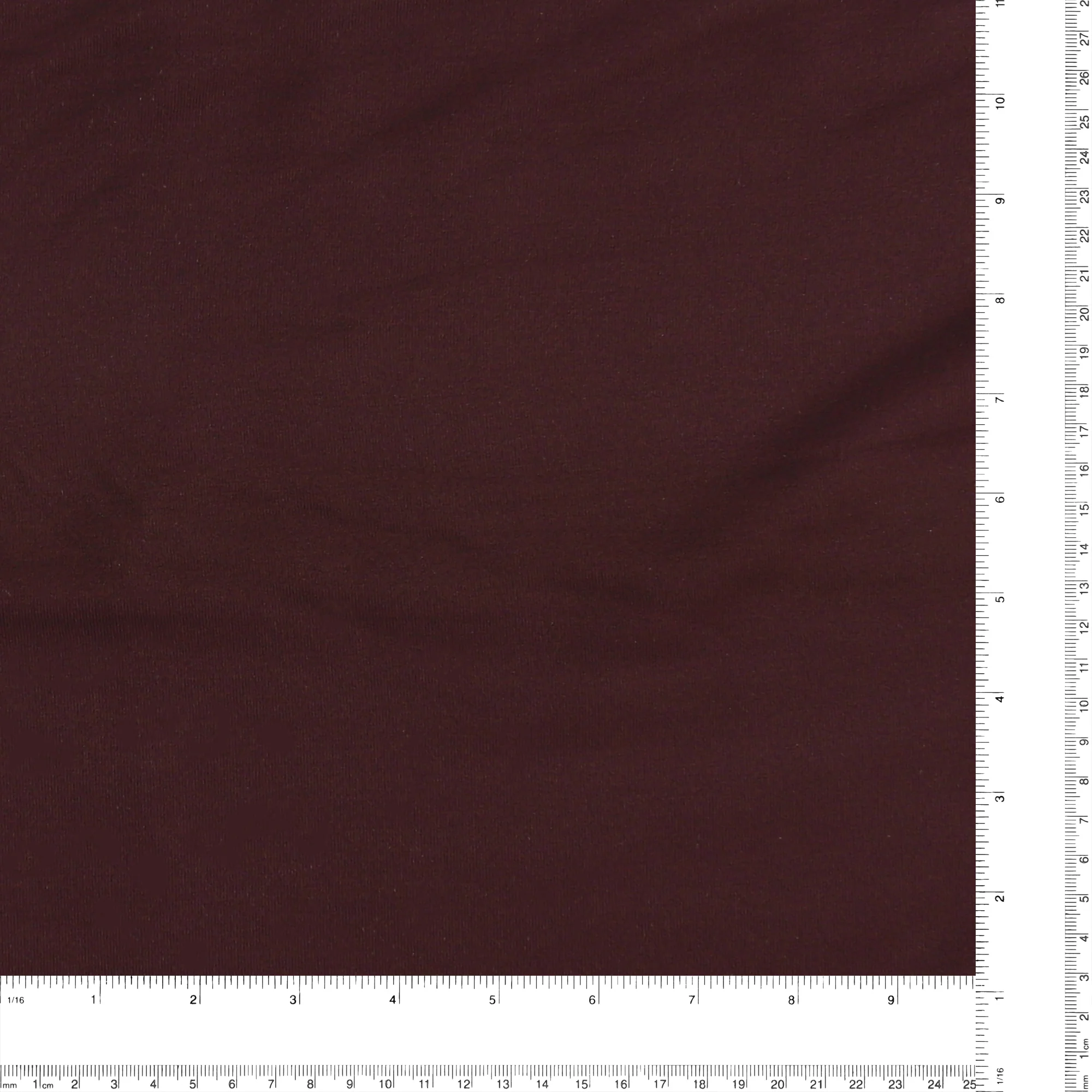 Solid Stretch Fleece - 014 - Burgundy - Image 3