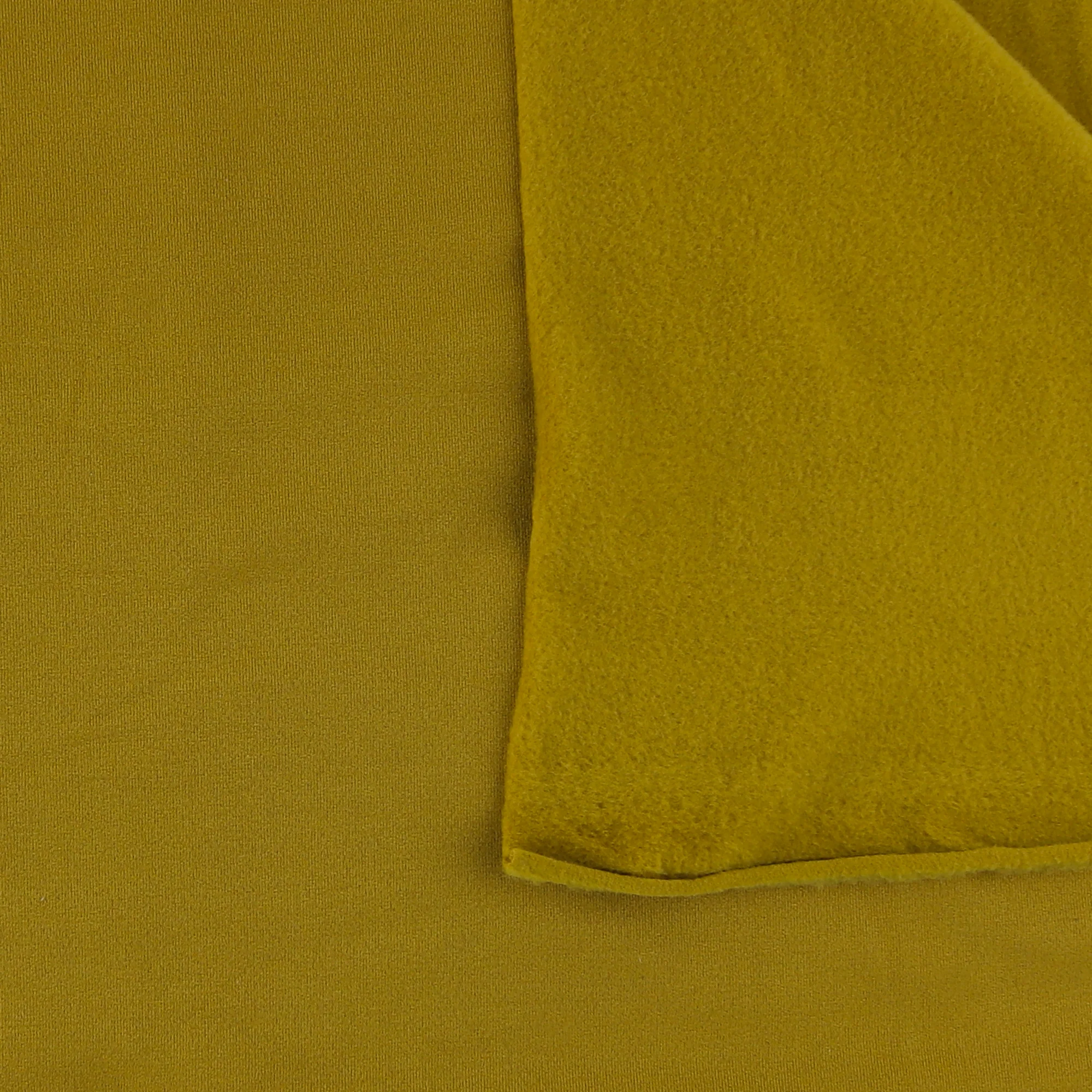 Solid Stretch Fleece - 021 - Mustard - Image 4