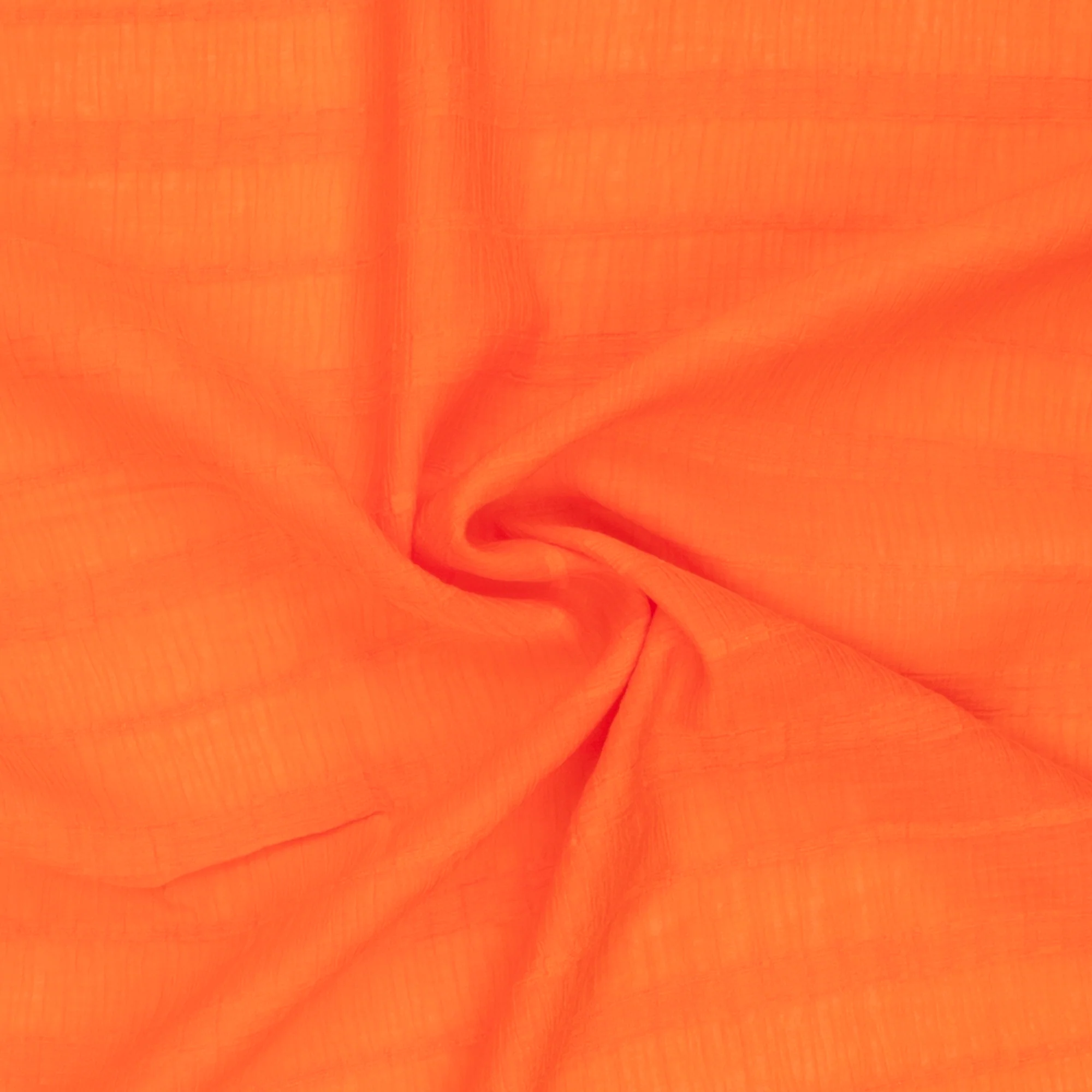 Striped Rayon Jacquard - COSTA - Orange - Image 2