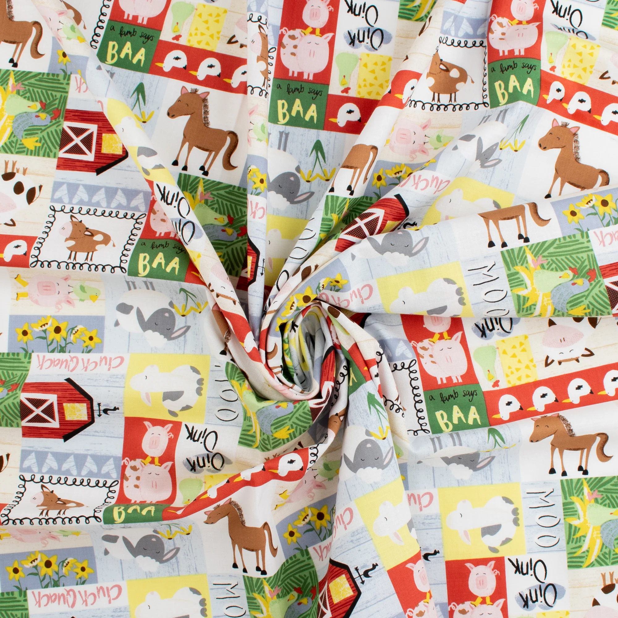 Studio E - Printed Cotton - FARM-TASTIC FRIENDS - 011 - Multicolor - Image 2