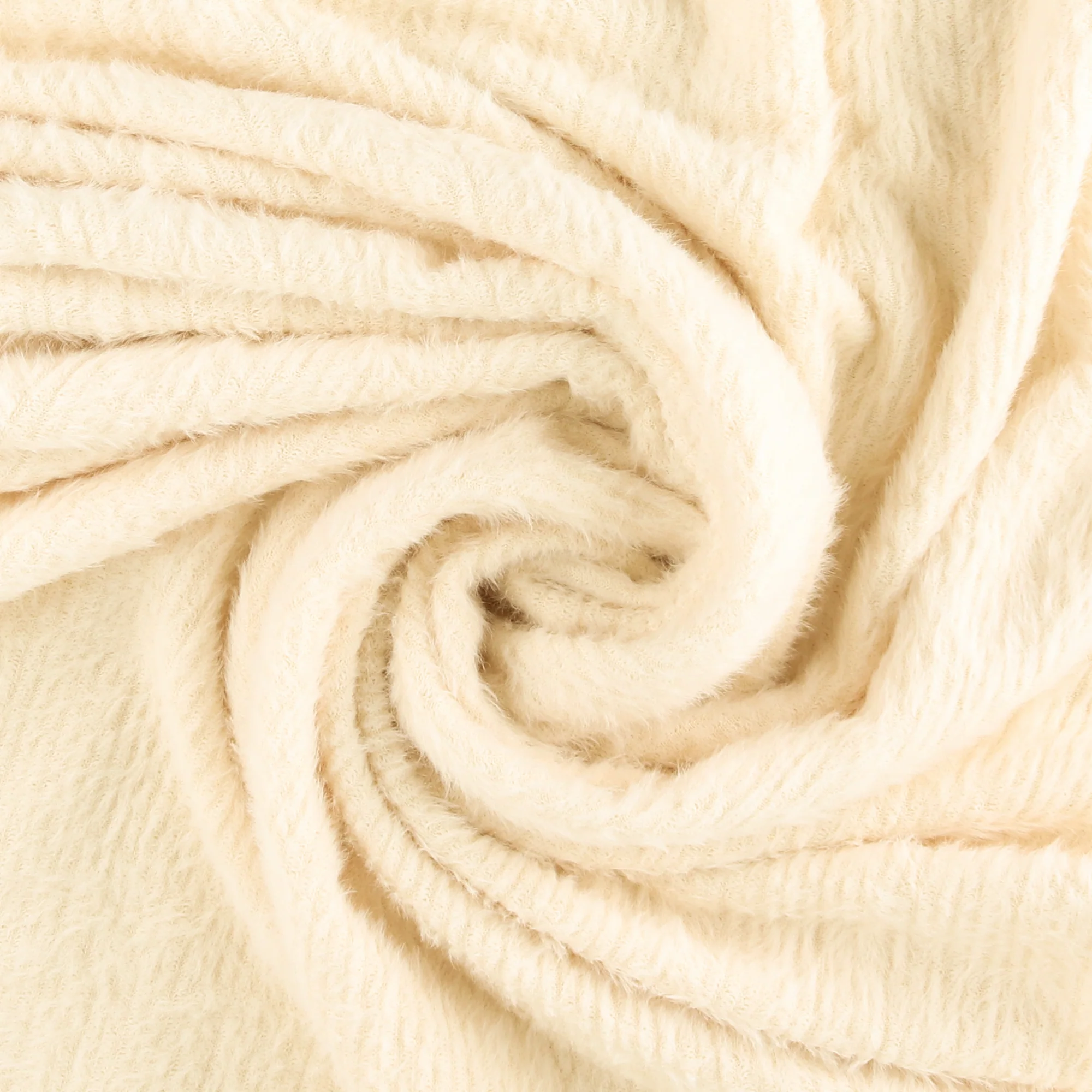 Sweater Knit Solid - DEVONSHIRE - 003 - Ivory - Image 2