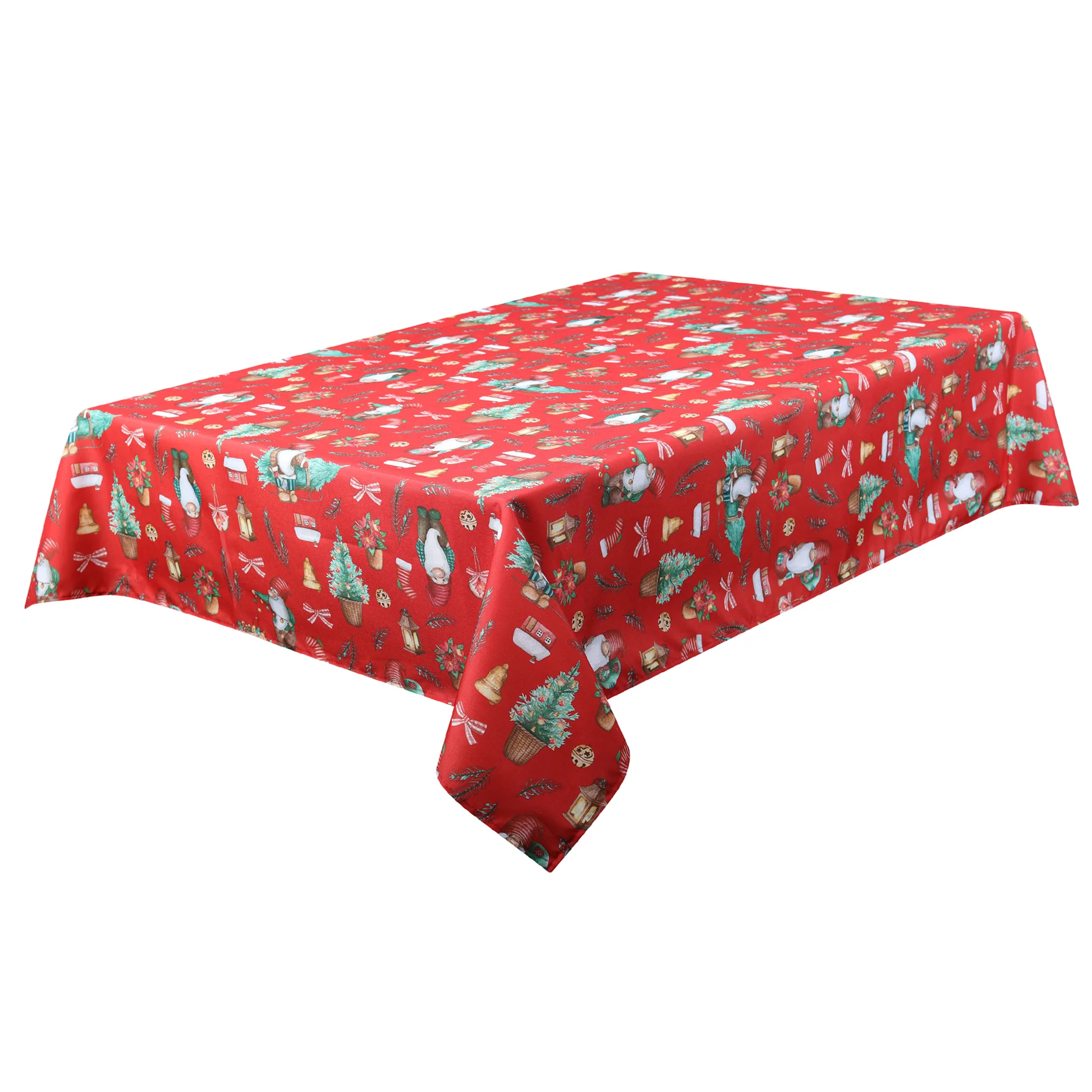 Tablecloth - Gnomes - Red - Image 2