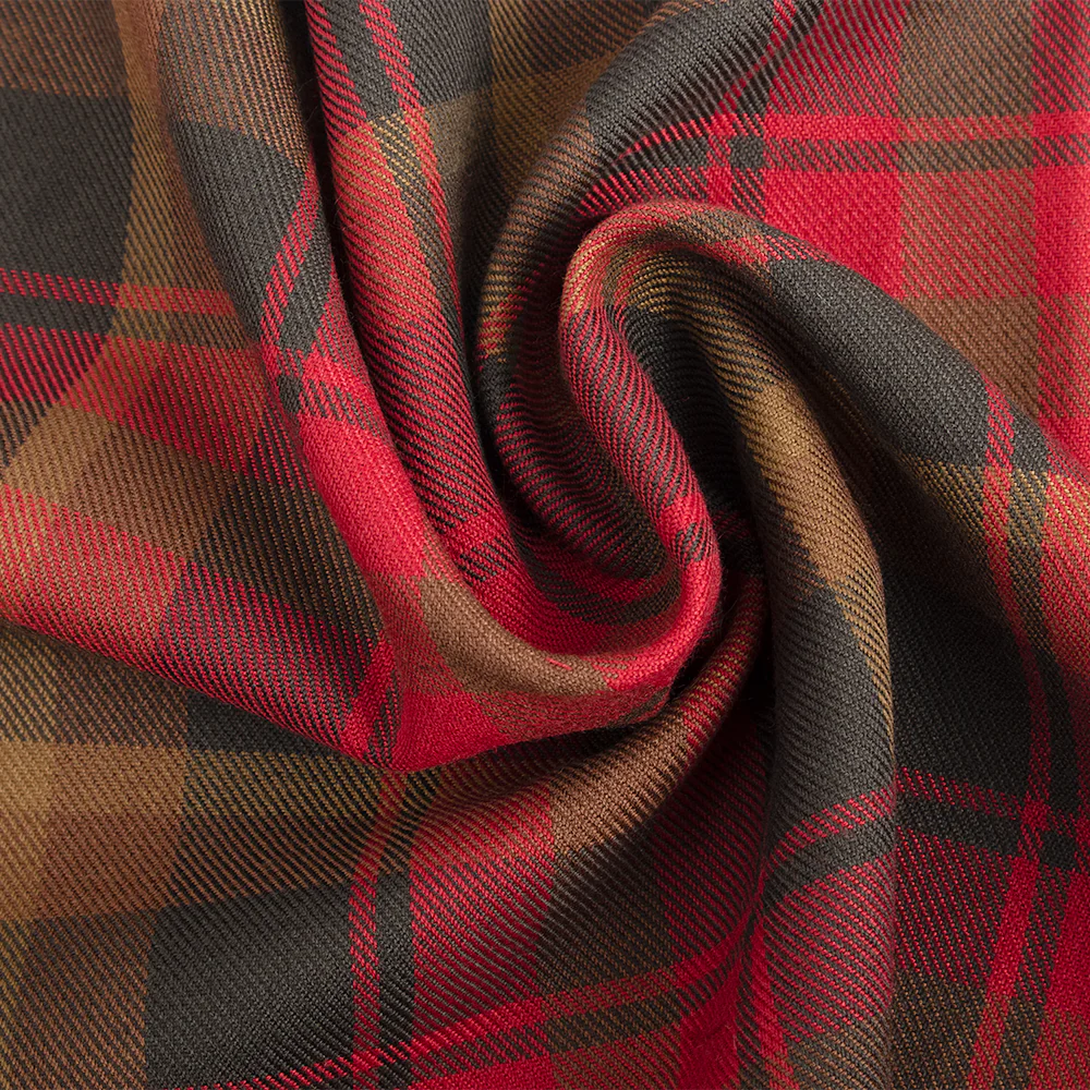 Tartan Suiting - Canadian maple leaf - Image 3