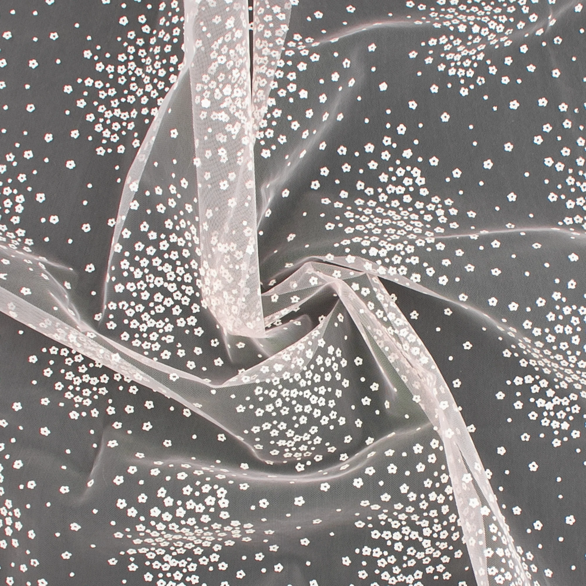 TWINKLE Printed Mesh - Light Pink