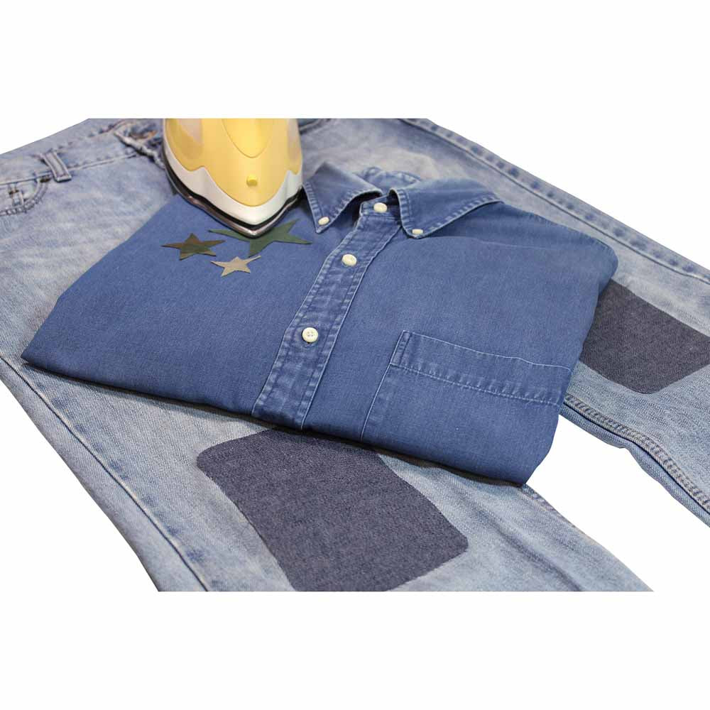 UNIQUE SEWING Dark Denim Patch 10 x 15cm (4" x 6") - 2pcs - Image 3