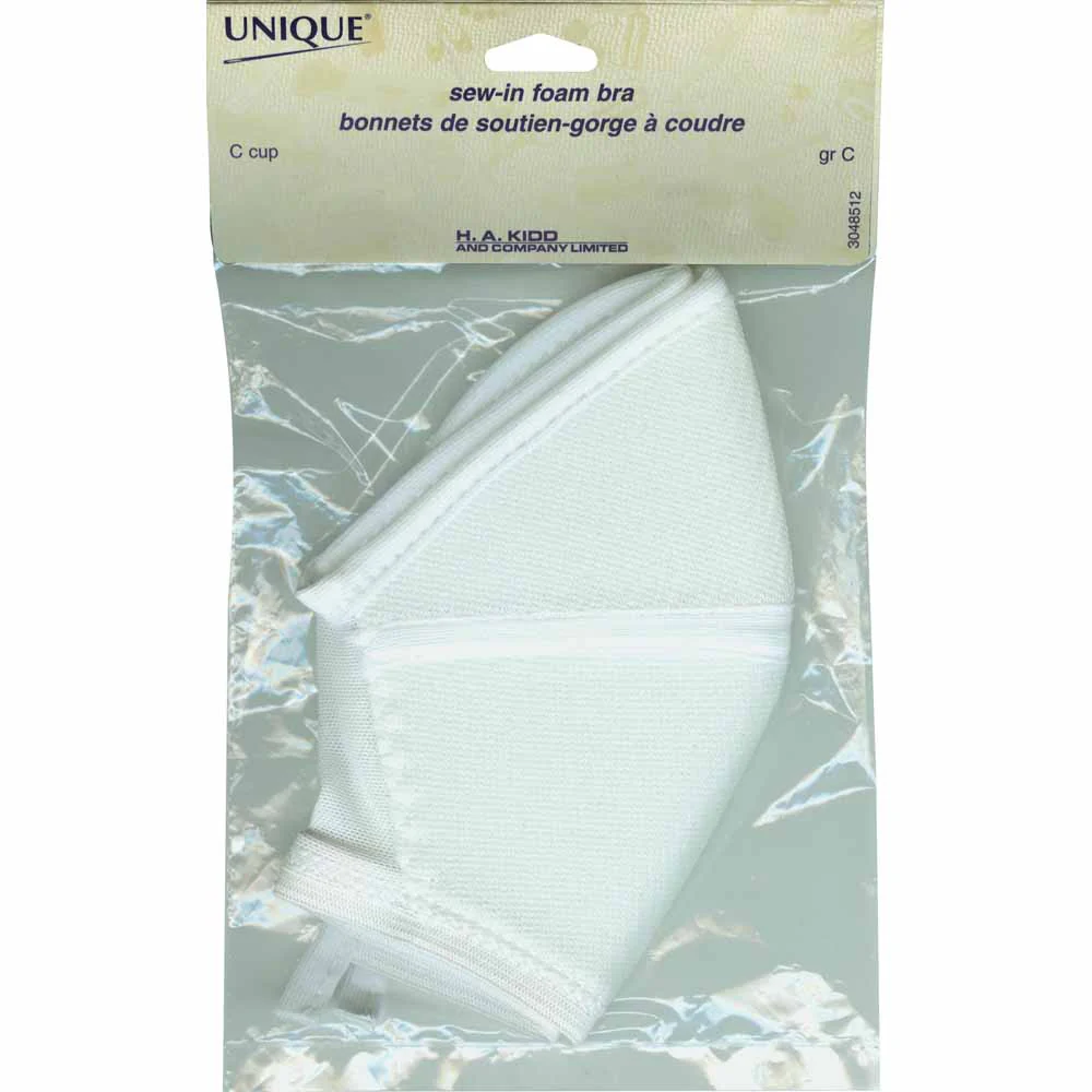UNIQUE Foam Bra C Cup - 2pcs