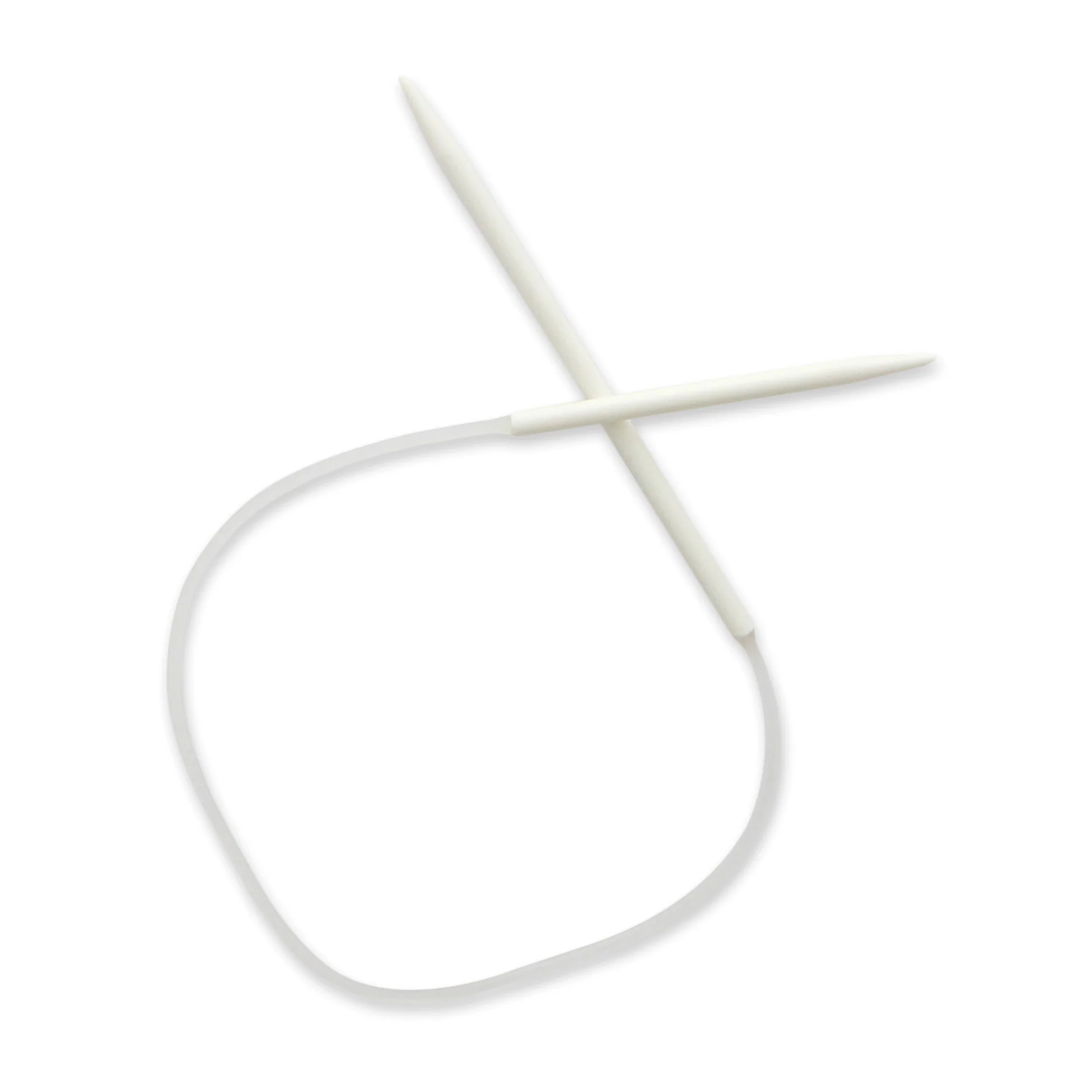 UNIQUE KNITTING Circular Knitting Needles 28cm (11") Plastic - 2mm/US 0 - Image 2