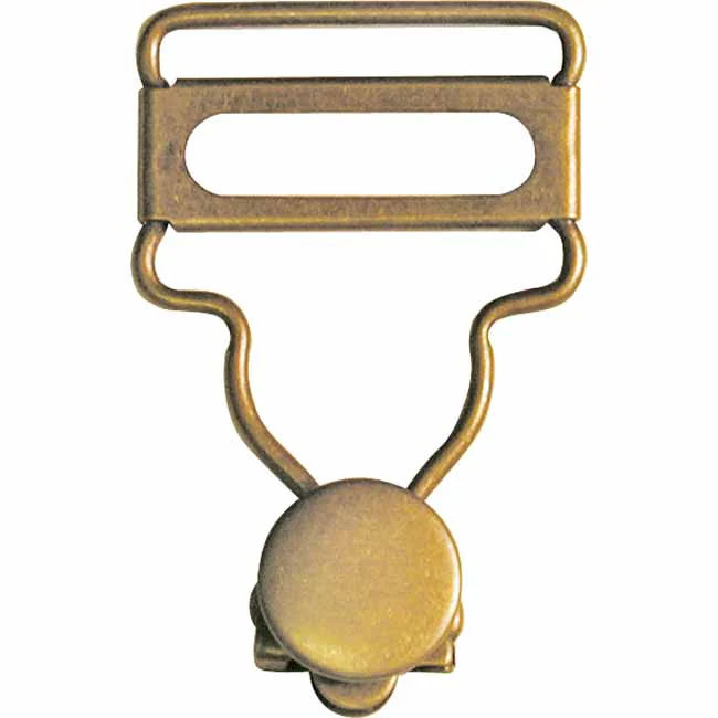 UNIQUE SEWING Overall Buckle Gold - 25mm (1") - 2 pcs - Image 2