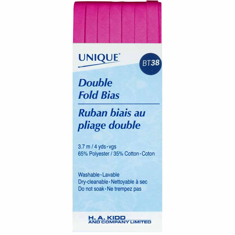 UNIQUE Double Fold 3.7m Fuschia 225