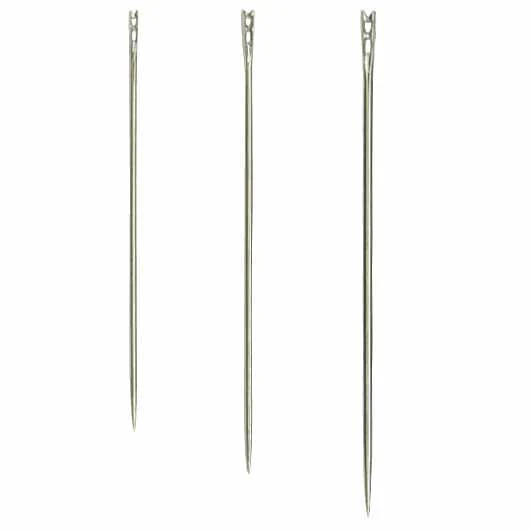 UNIQUE SEWING Self Threading Needles - sizes 4/8 - 12pcs - Image 2