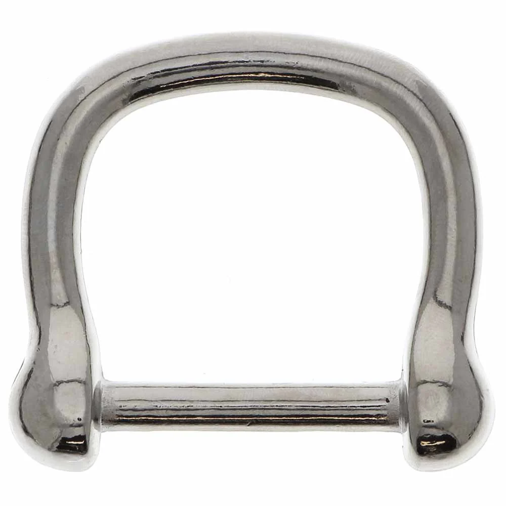UNIQUE SEWING Fashion Metal D-Rings - 25mm (1") - Silver - 2 pcs. - Image 2