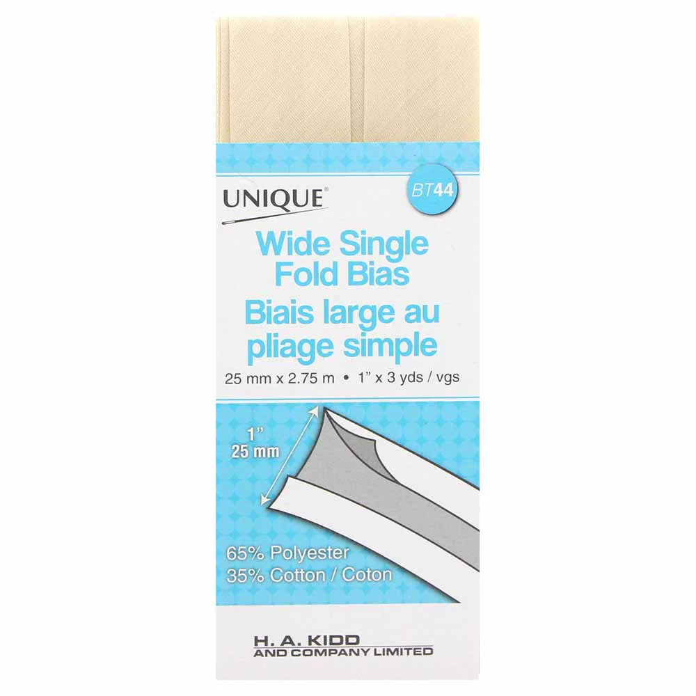UNIQUE Wide 1 Fold 2.75m Fawn 875