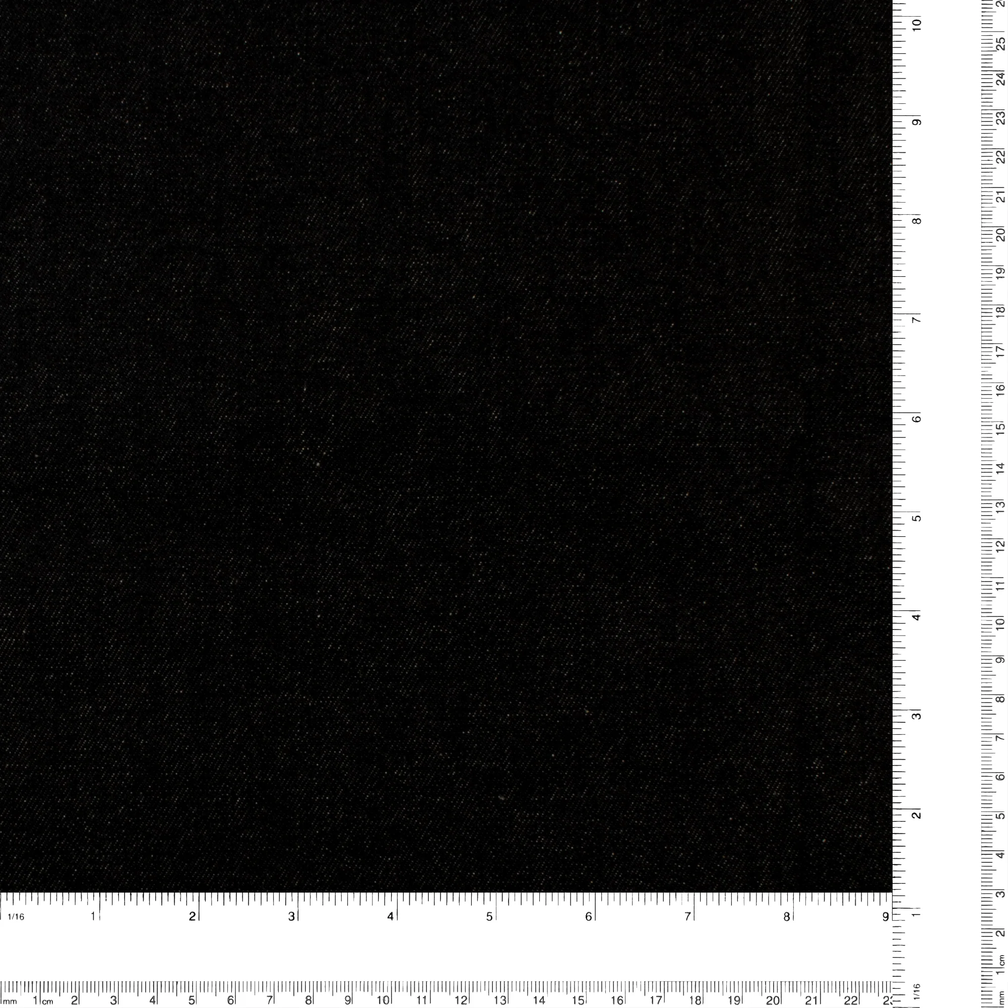 Unwashed Solid Denim - EVERYDAY BLUES - 002 - Black - Image 3