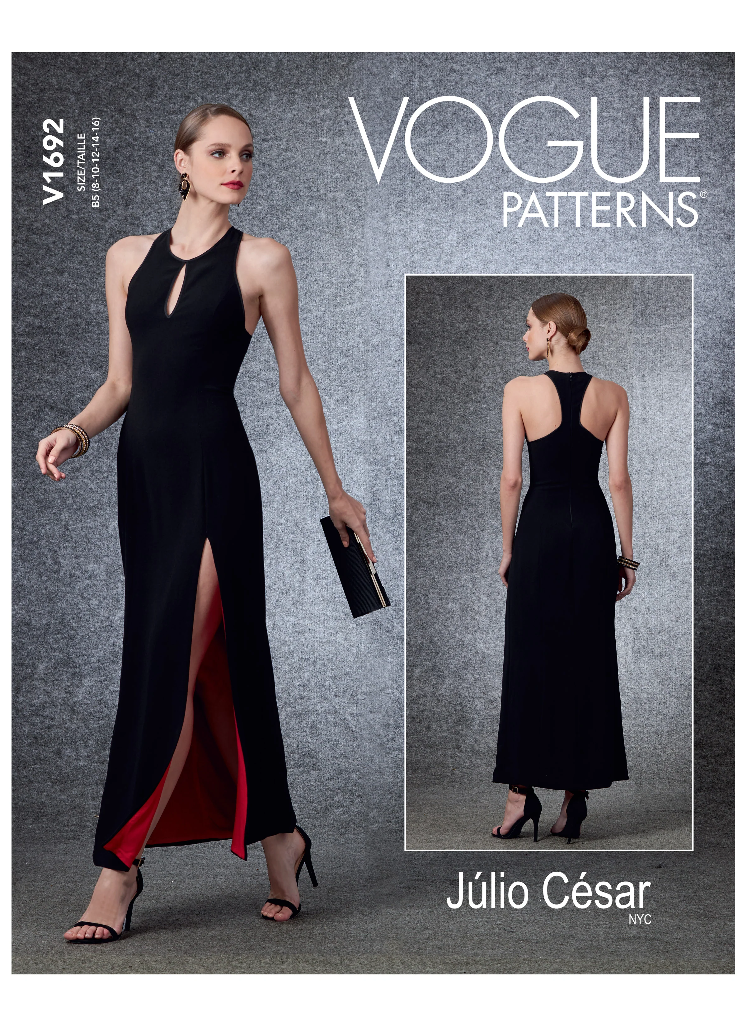 V1692 Misses' Special Occasion Dress (size: 16-18-20-22-24)