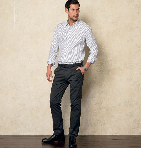 V8940 - Men's Jacket and Pants (size: 40-42-44-46) - Image 4