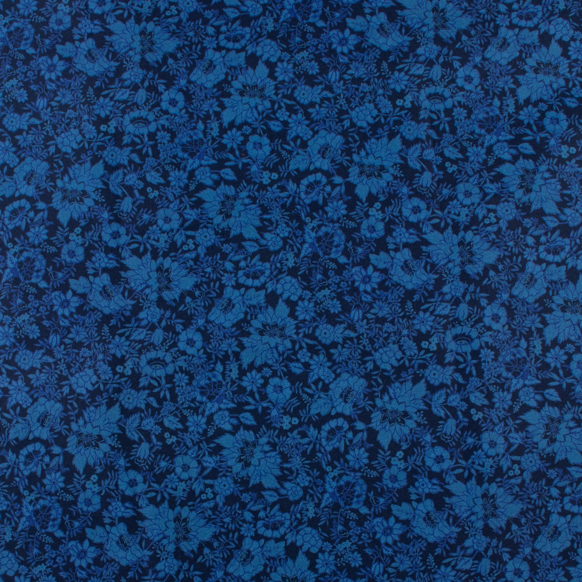 Windham Fabrics - Printed Cotton - CHINA BLUE - 005 - Midnight
