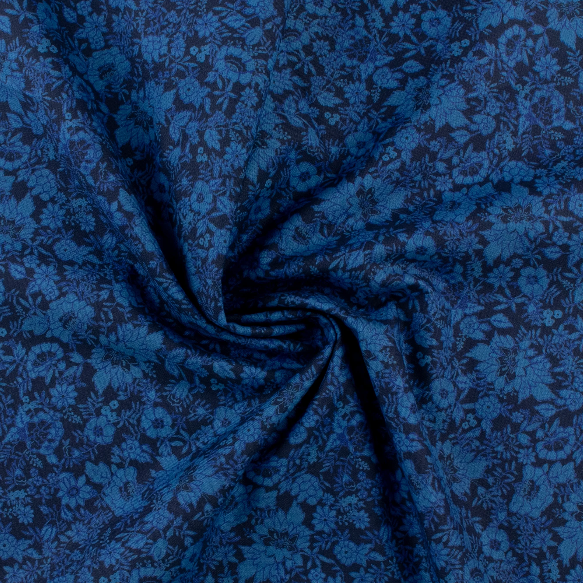 Windham Fabrics - Printed Cotton - CHINA BLUE - 005 - Midnight - Image 2