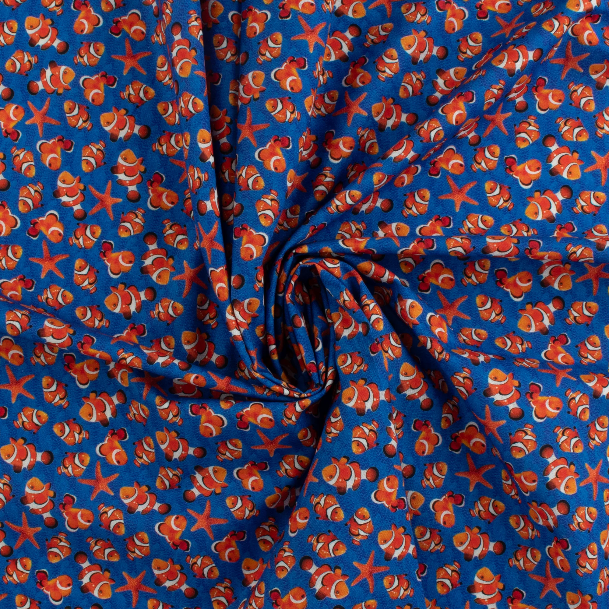 Windham Fabrics - Printed Cotton -DEEP SEA - 005 - Cobalt - Image 2