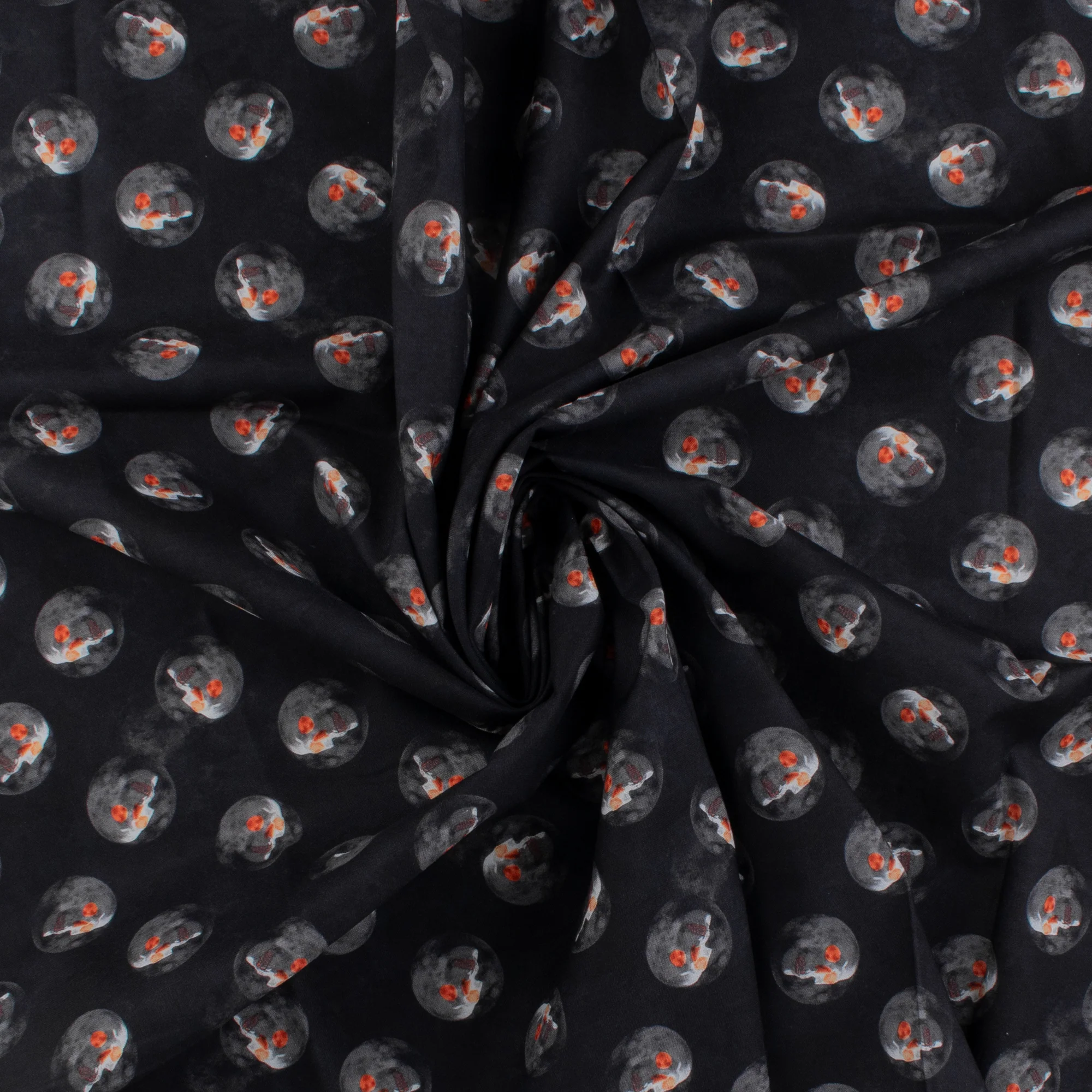 Windham Fabrics - Printed Cotton - FULL MOON - 006 - Black - Image 2