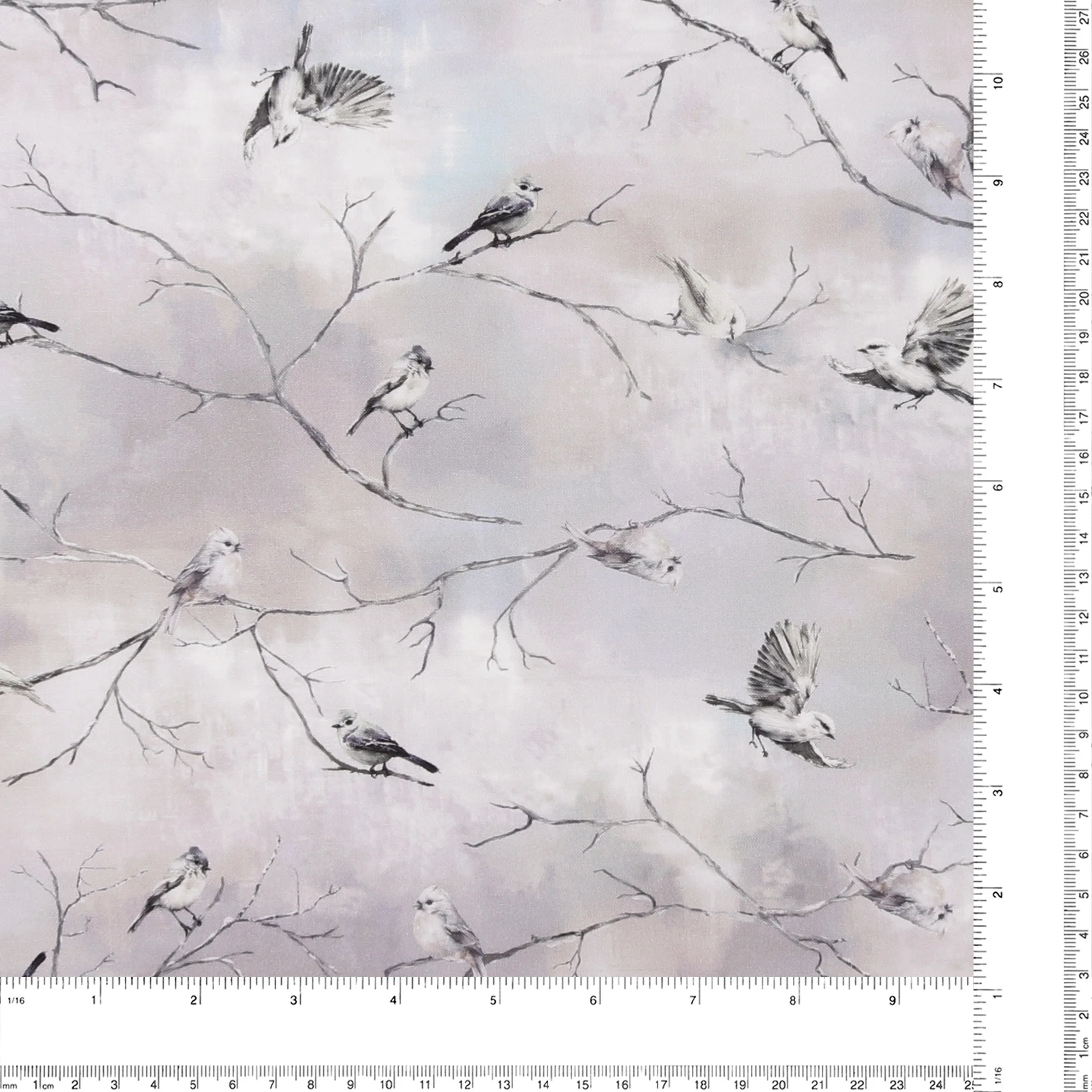 Windham Fabrics - Printed Cotton - WINTER WHISPER - 001 - Light Grey - Image 3